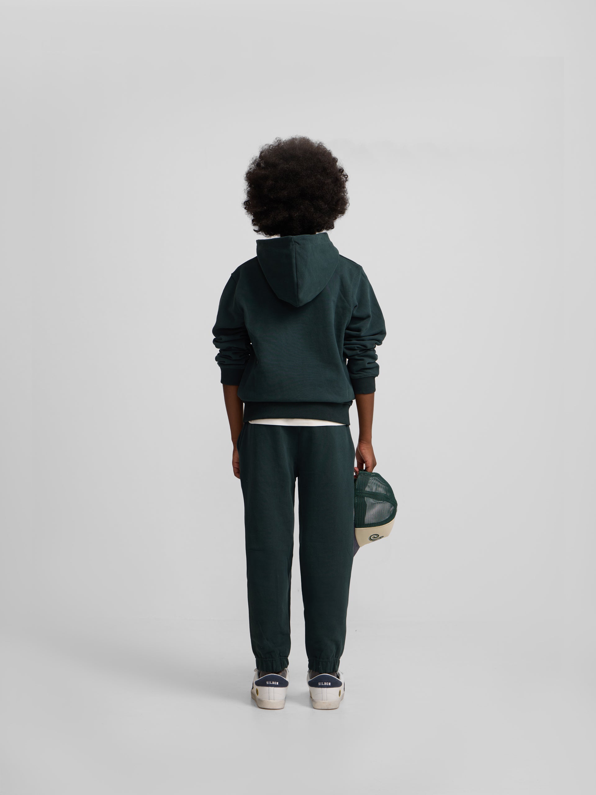 Pantalon deportivo kids verde oscuro