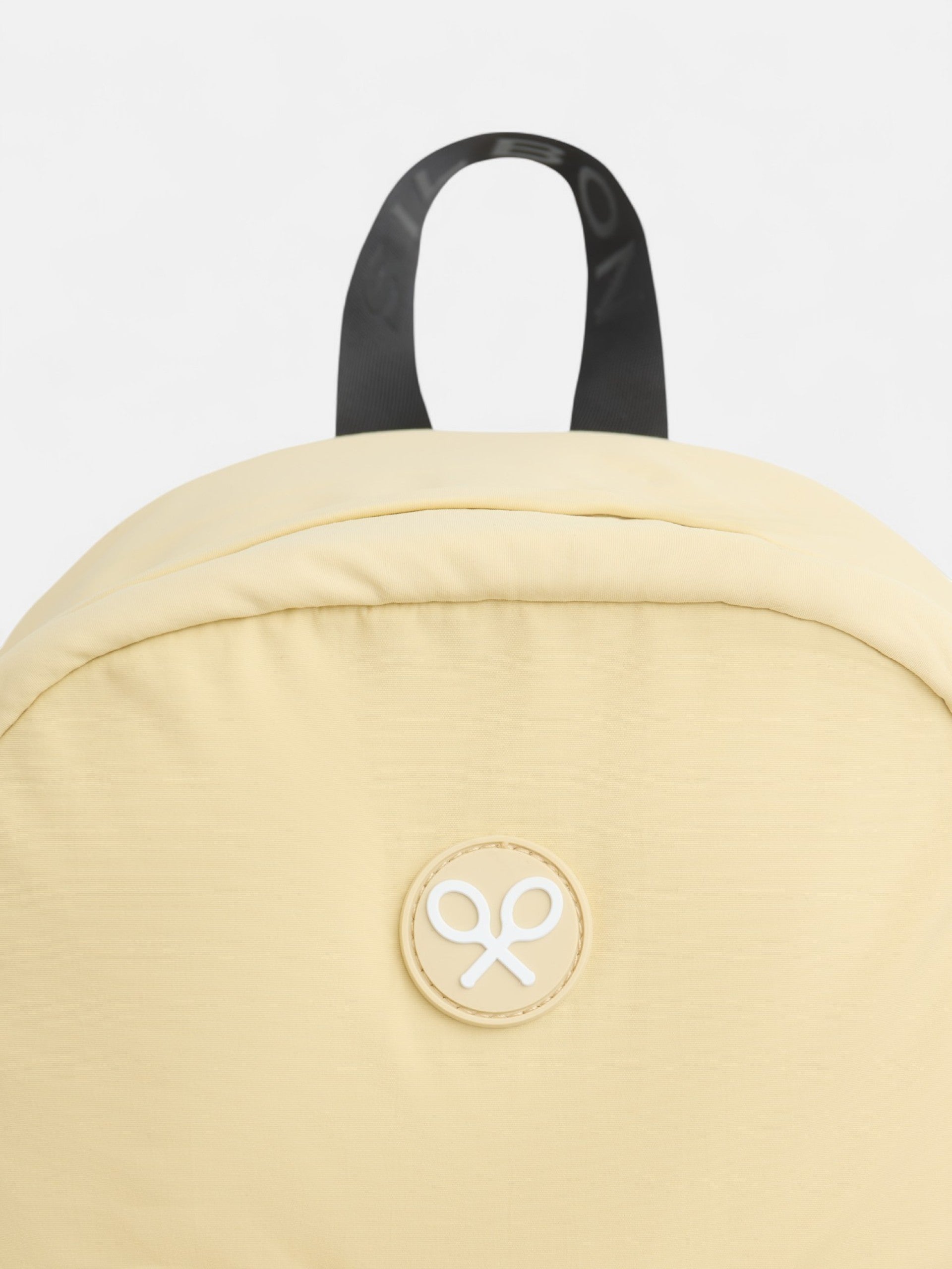 Yellow technical racket backpack