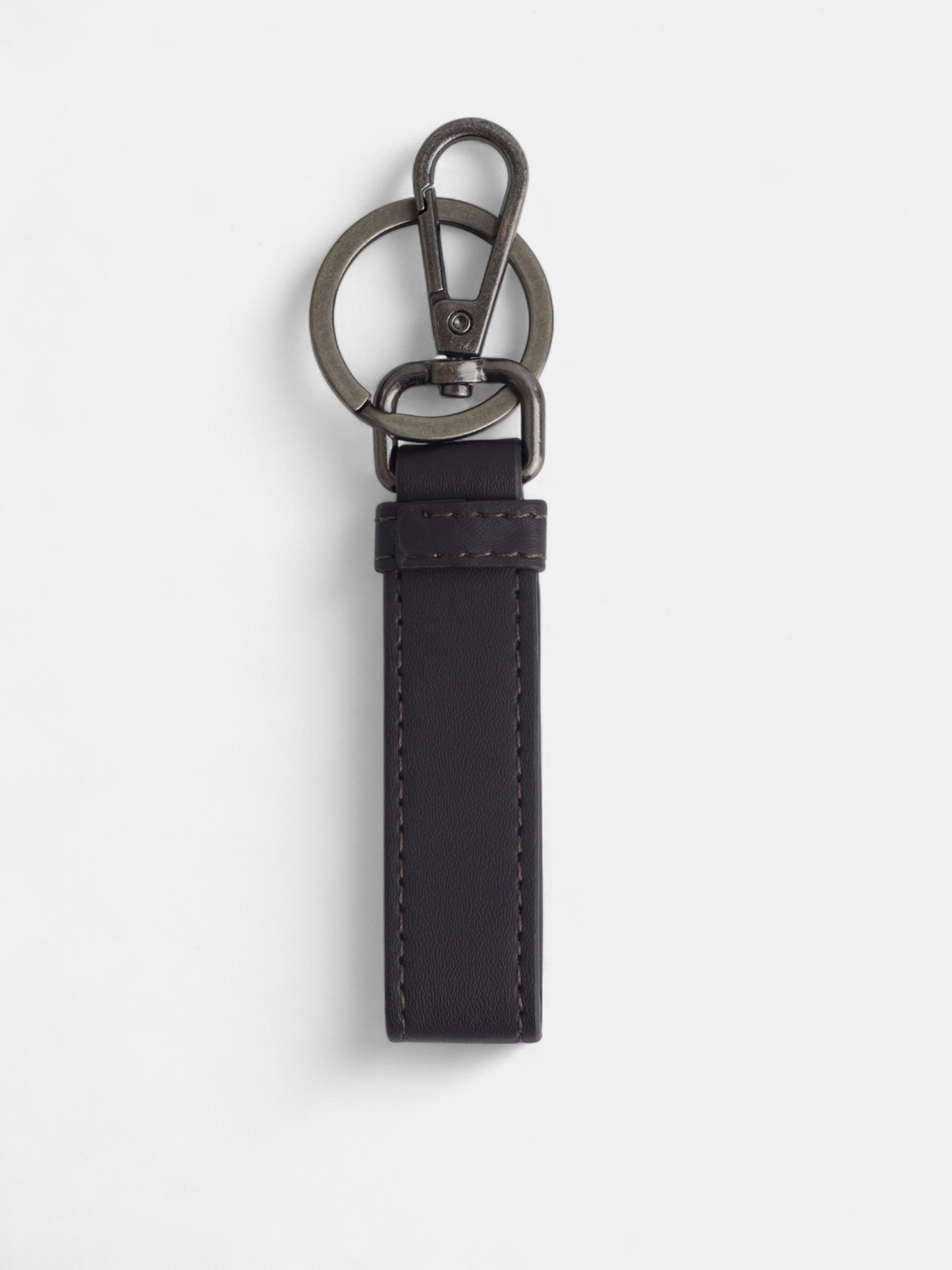 Llavero piel rayado detalle raqueta