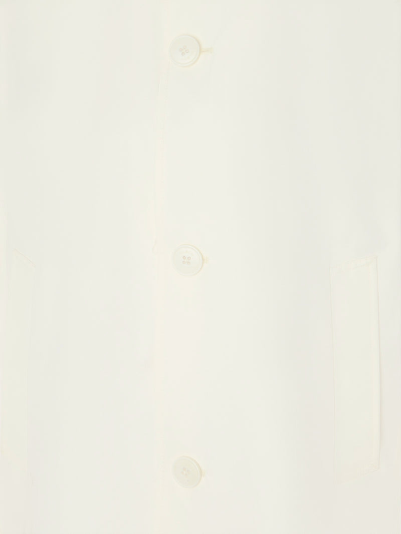 Gabardina corta beige