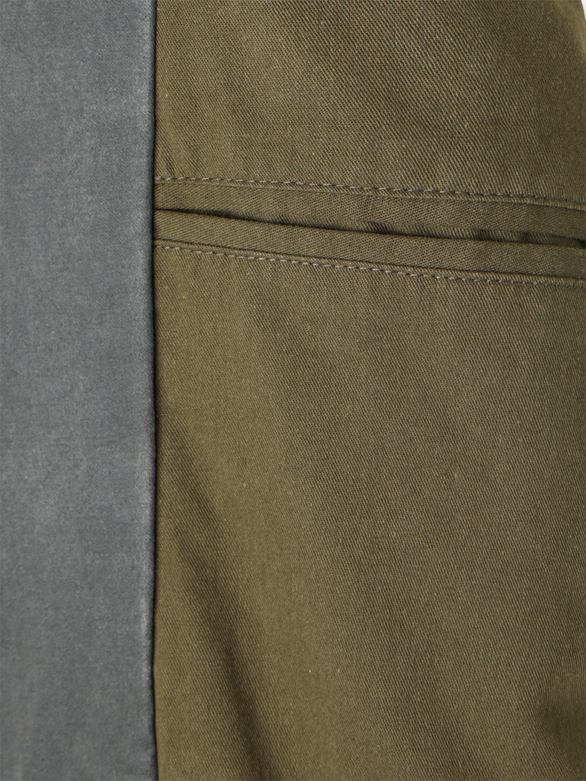 Green jacket with pockets