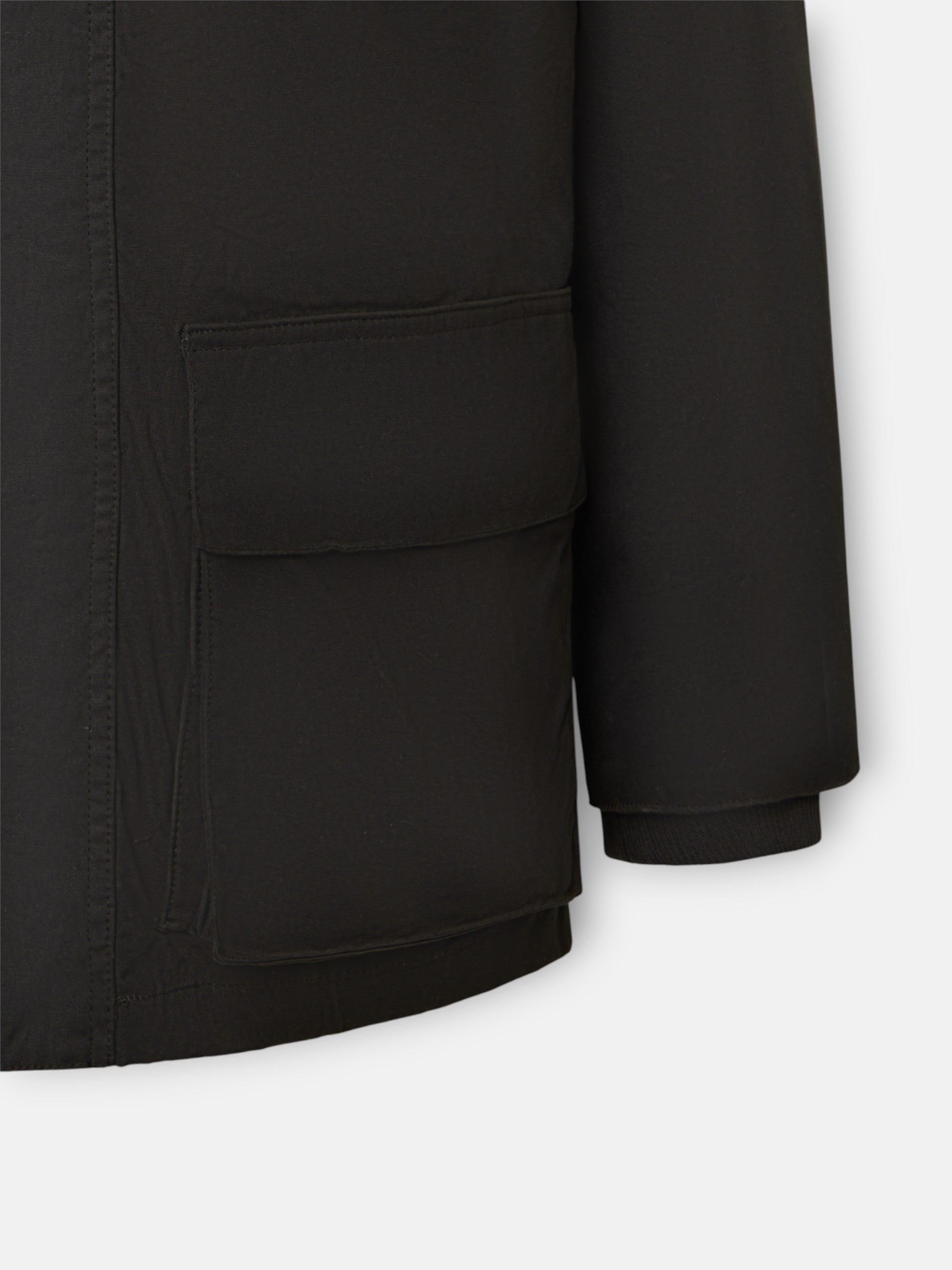 Classic green waxed coat