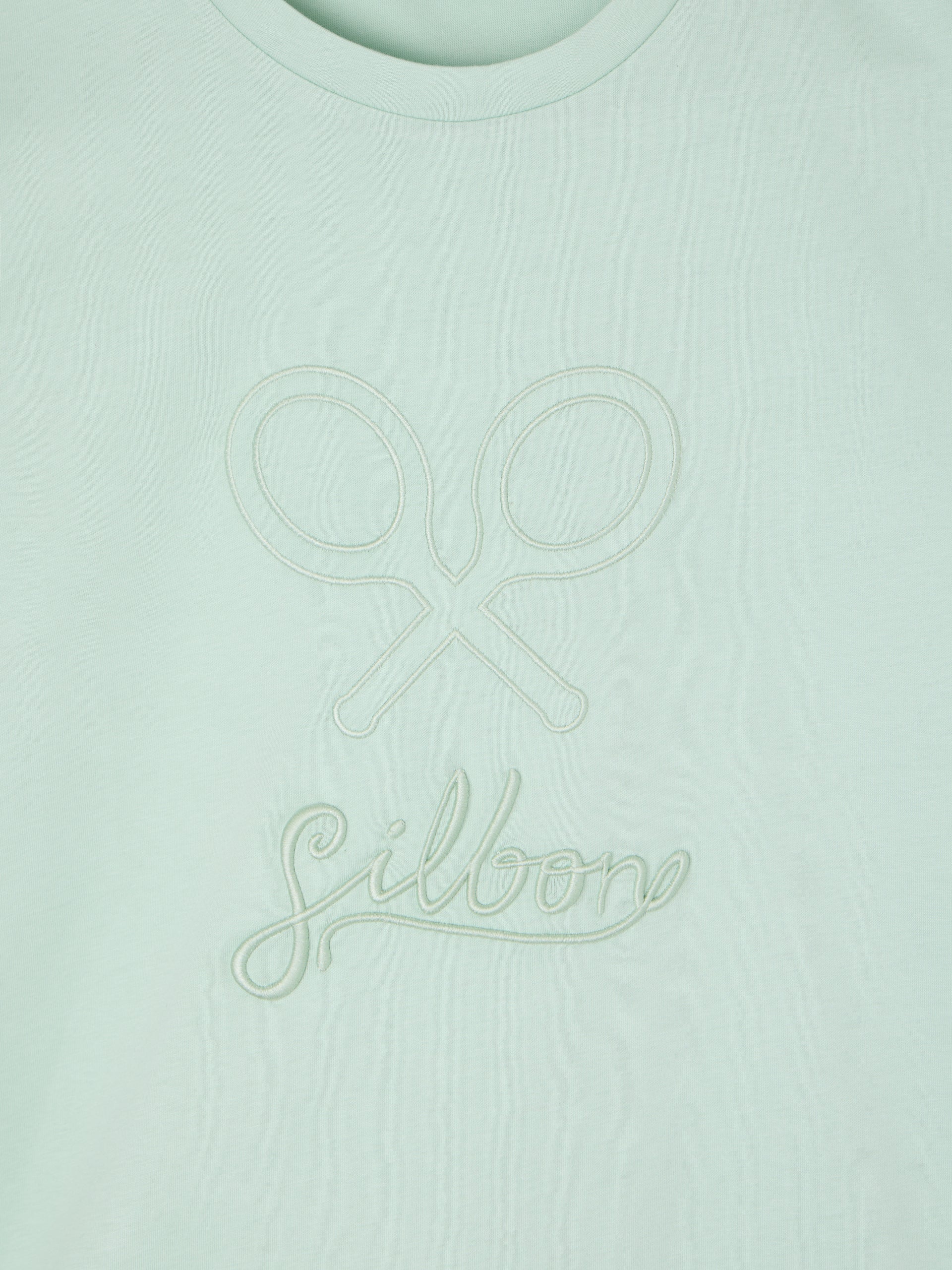 Camisola clássica verde para mulher