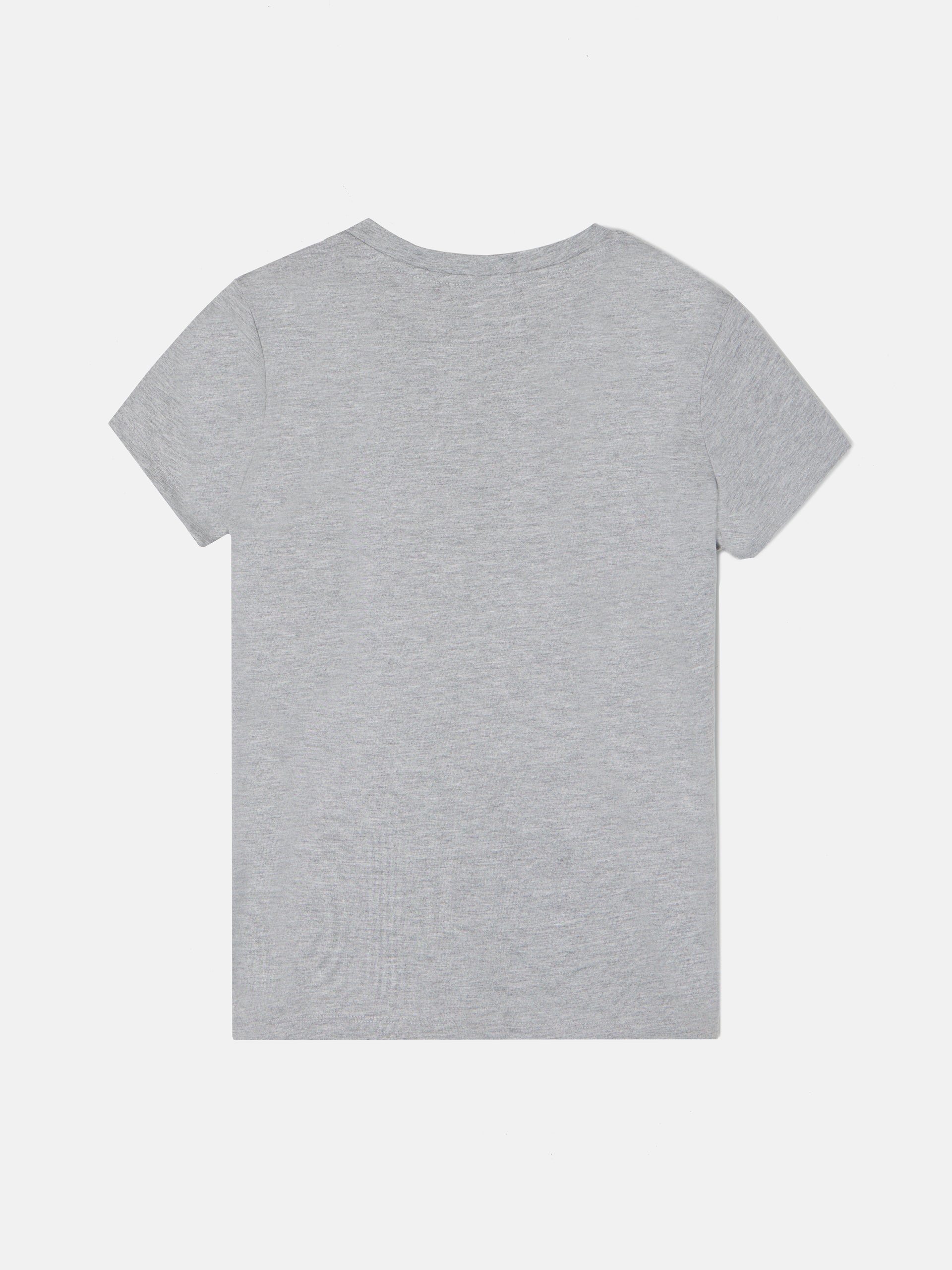 T-shirt woman love cinzenta