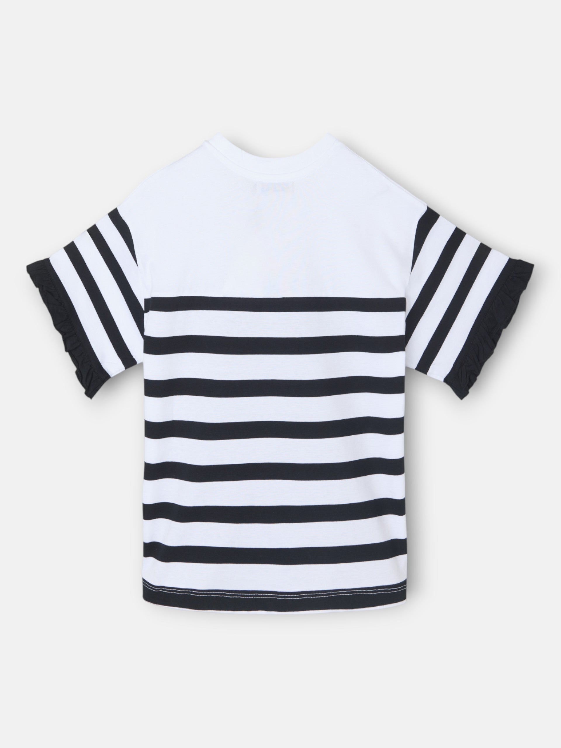 Camisola mulher riscas preta e branca