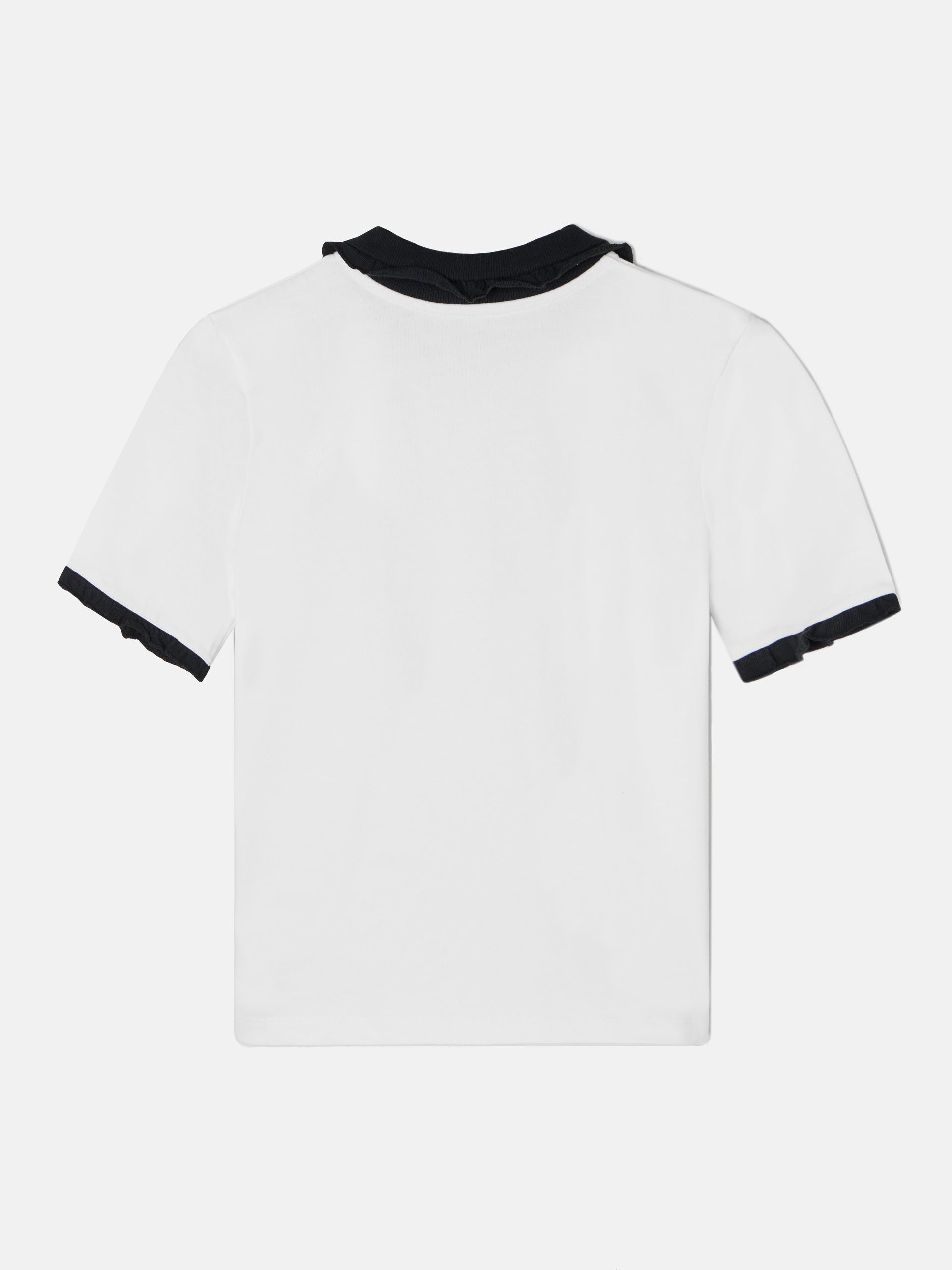 Polo woman blanco y negro