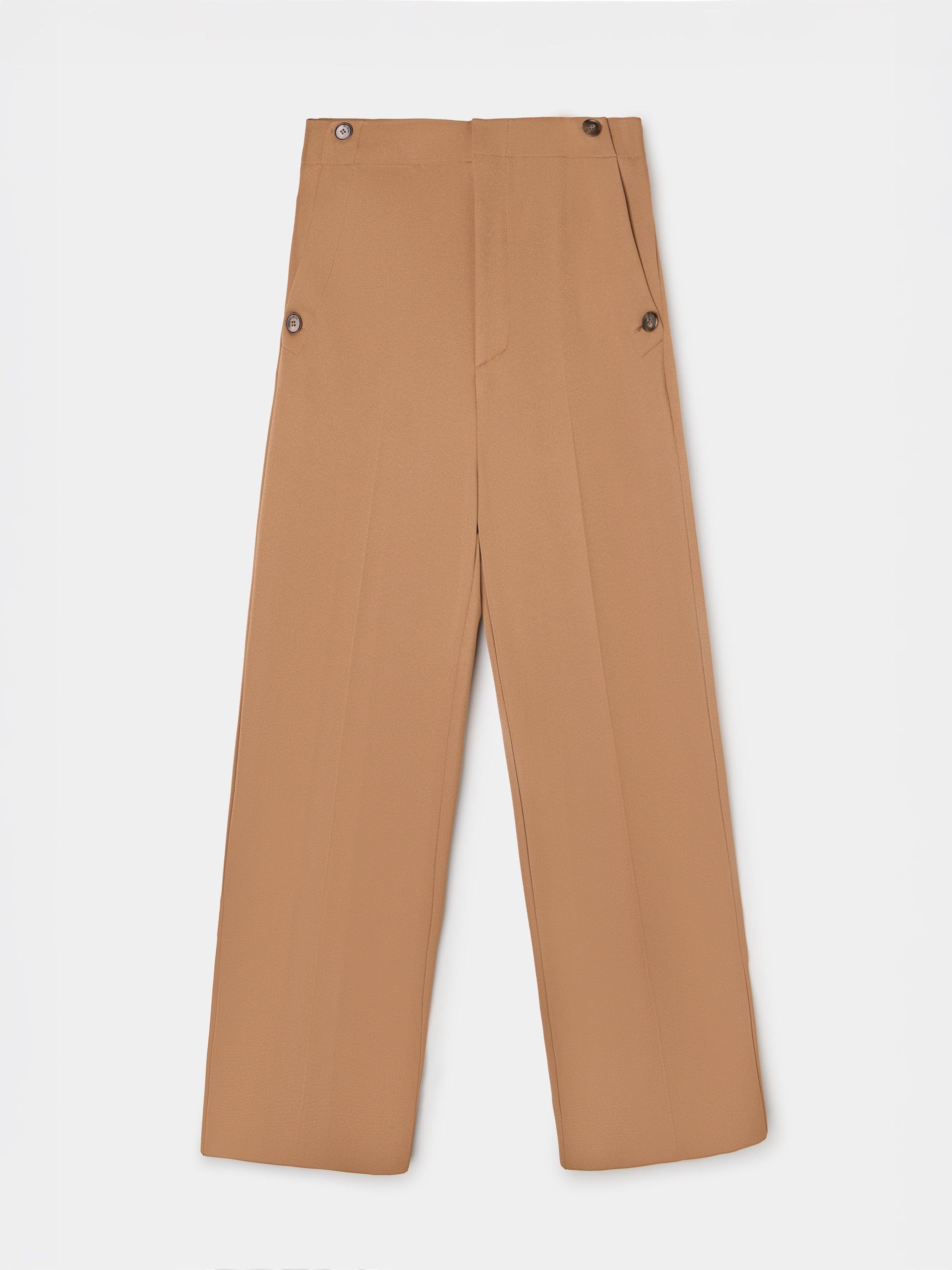 Camel sailor dress pants