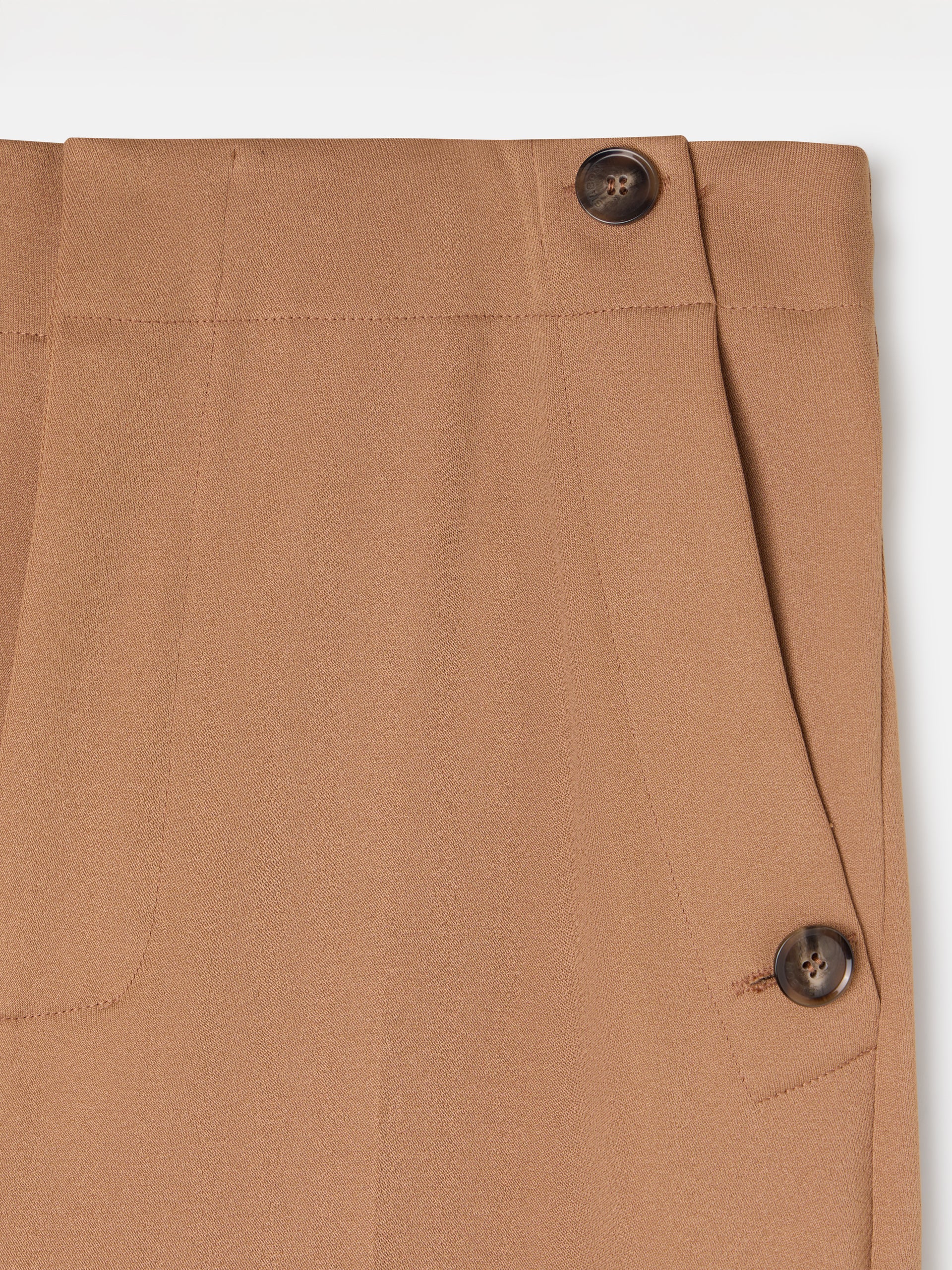 Camel sailor dress pants