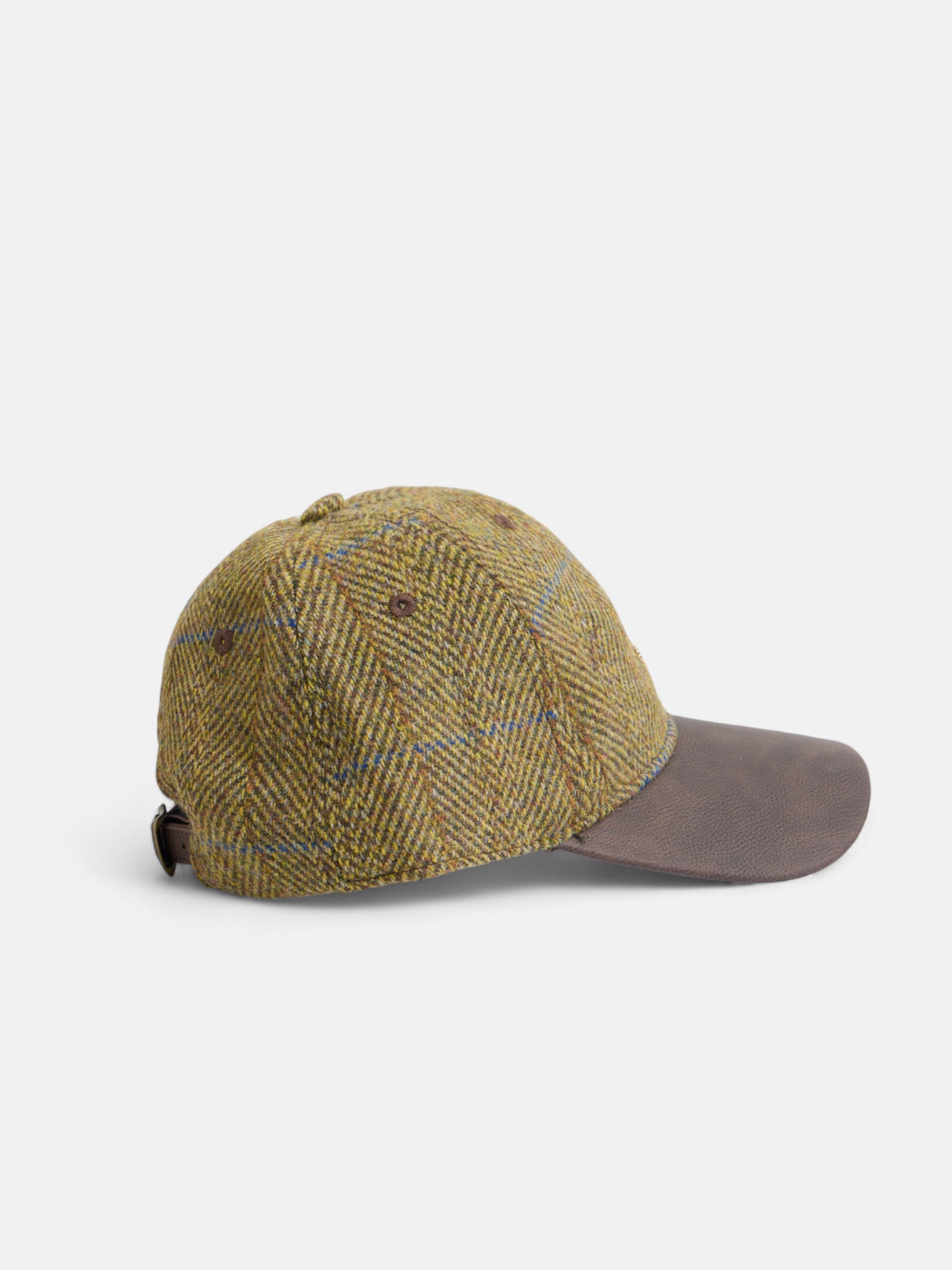 Boné de mulher combinado espinha verde