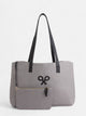 Bolso fieltro raqueta gris