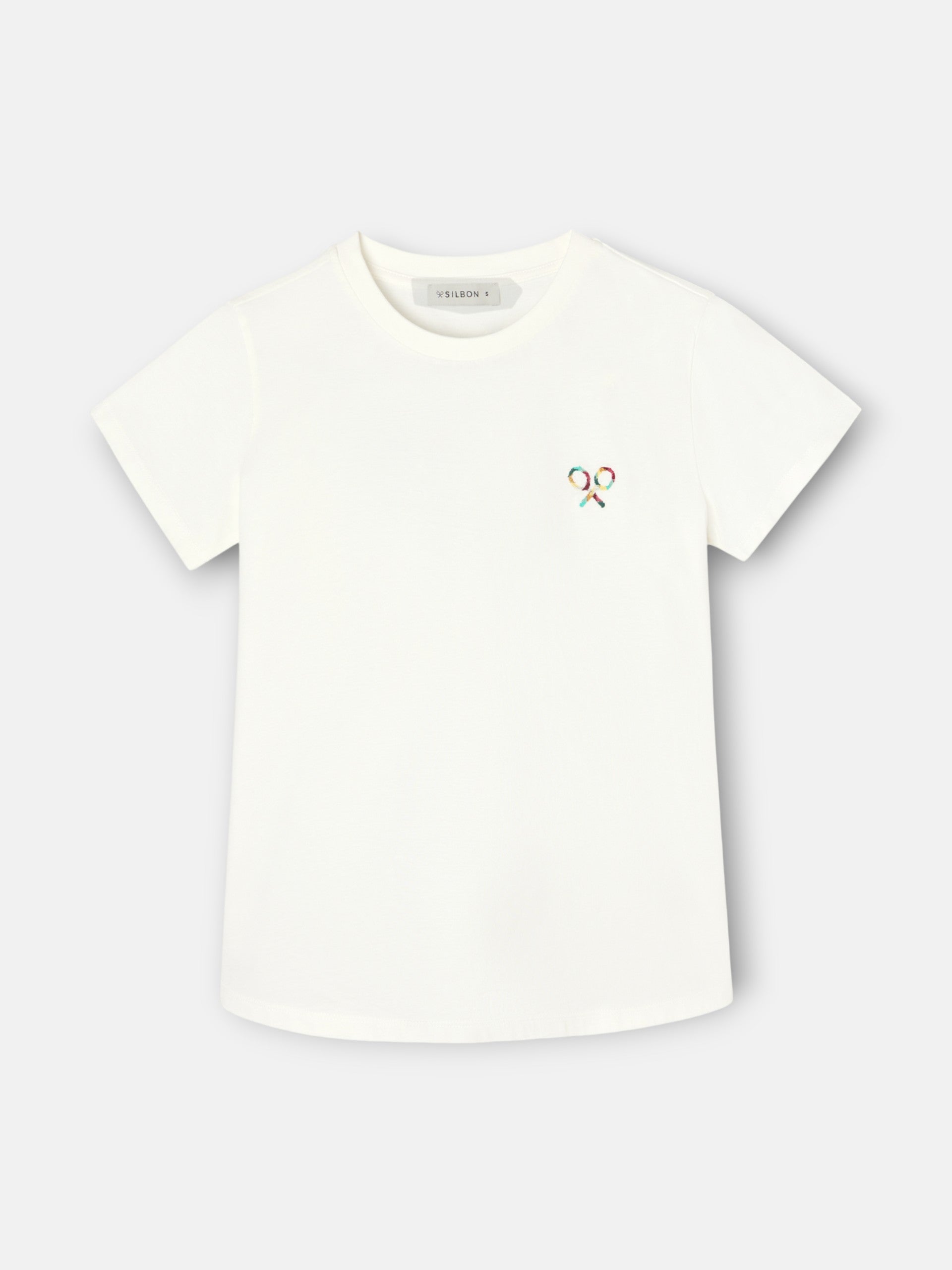 T-shirt femme briser la routine blanche