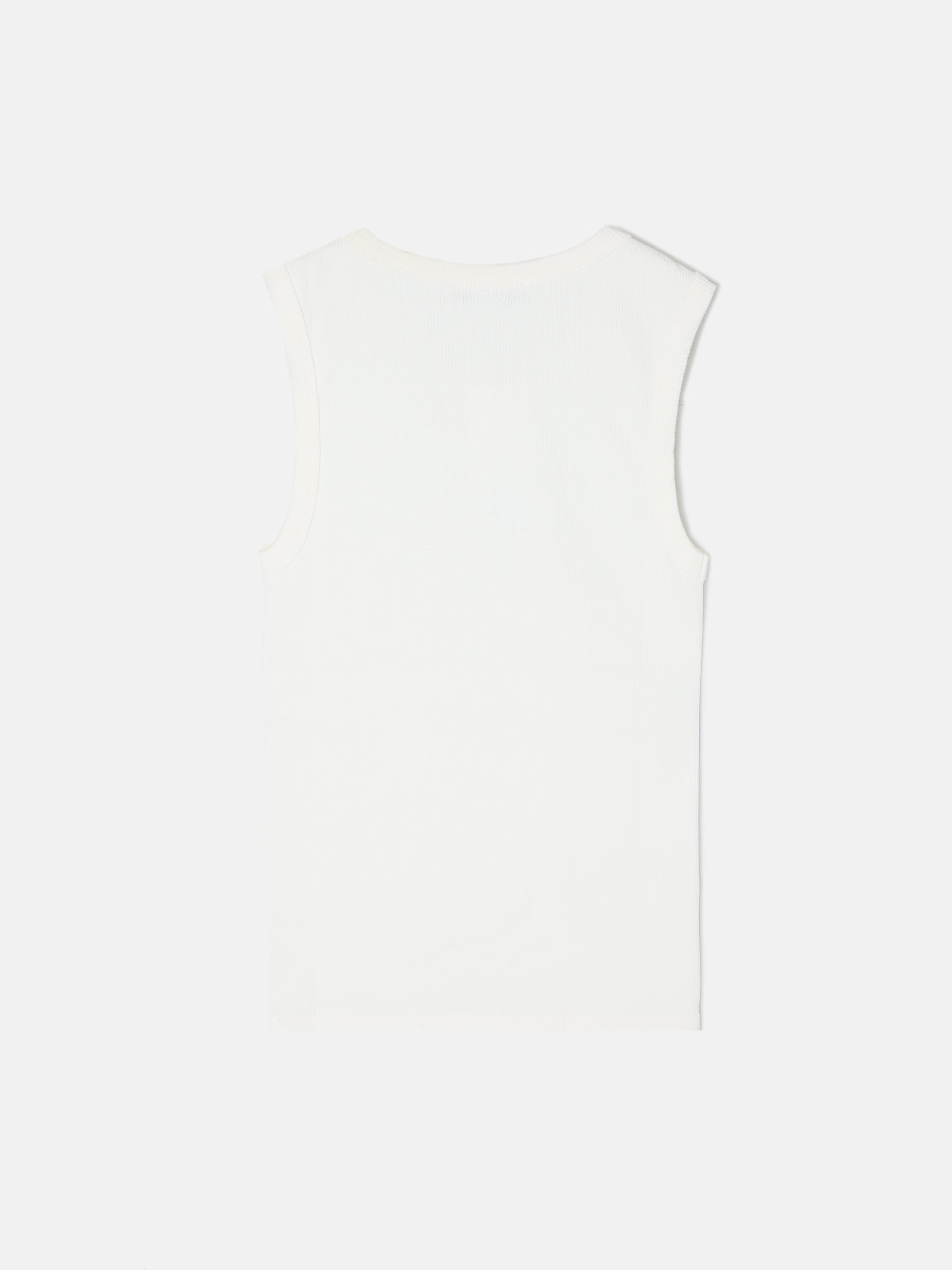 Camiseta woman tank top tachas blanca
