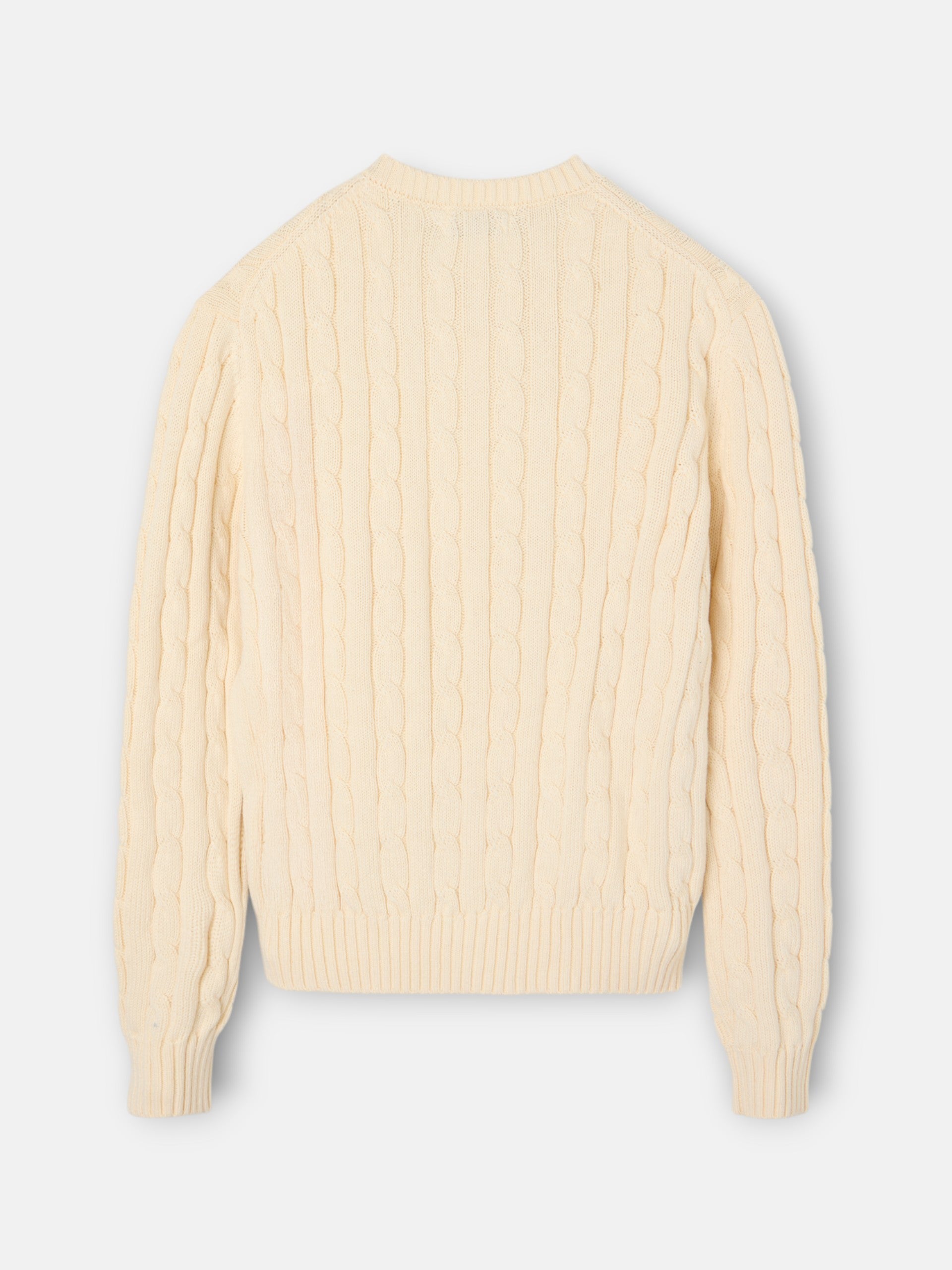 Jersey punto ochos crudo