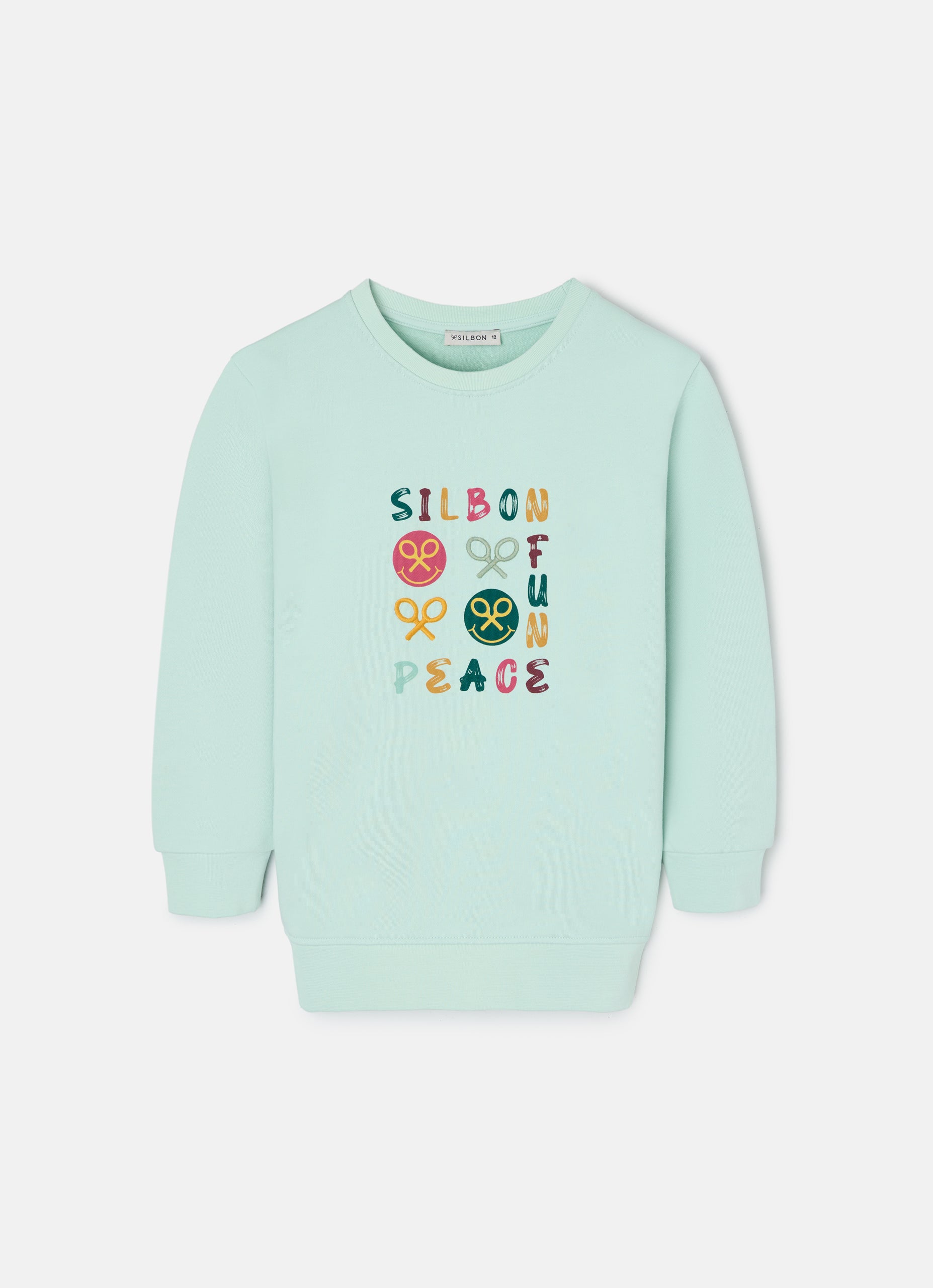 Sudadera girl fun and peace verde
