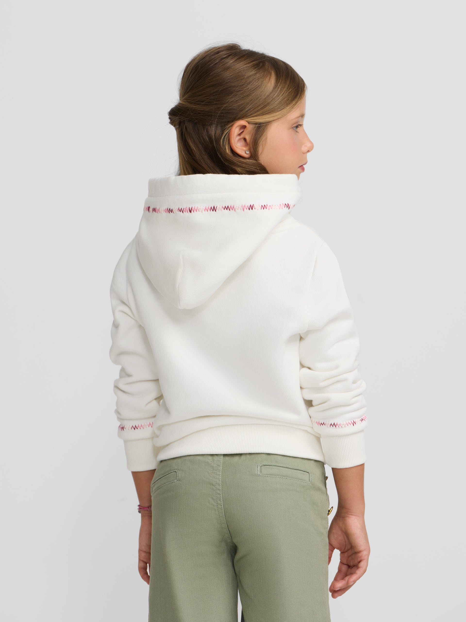 Raw ethnic girl sweatshirt