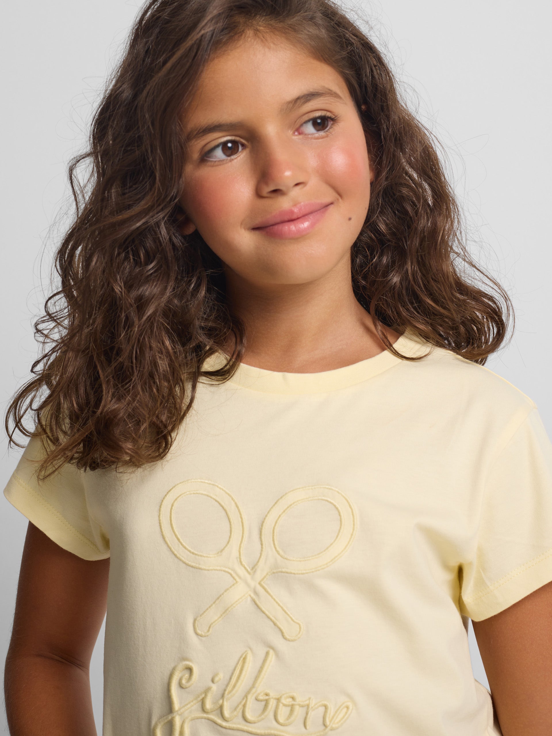 Classic yellow girl's t-shirt