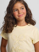 Classic yellow girl's t-shirt