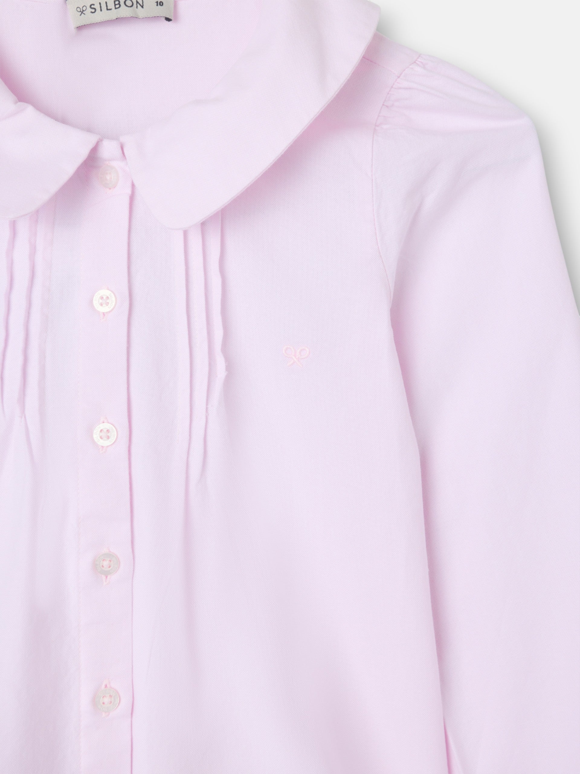 Blusa girl cuello bebe rosa