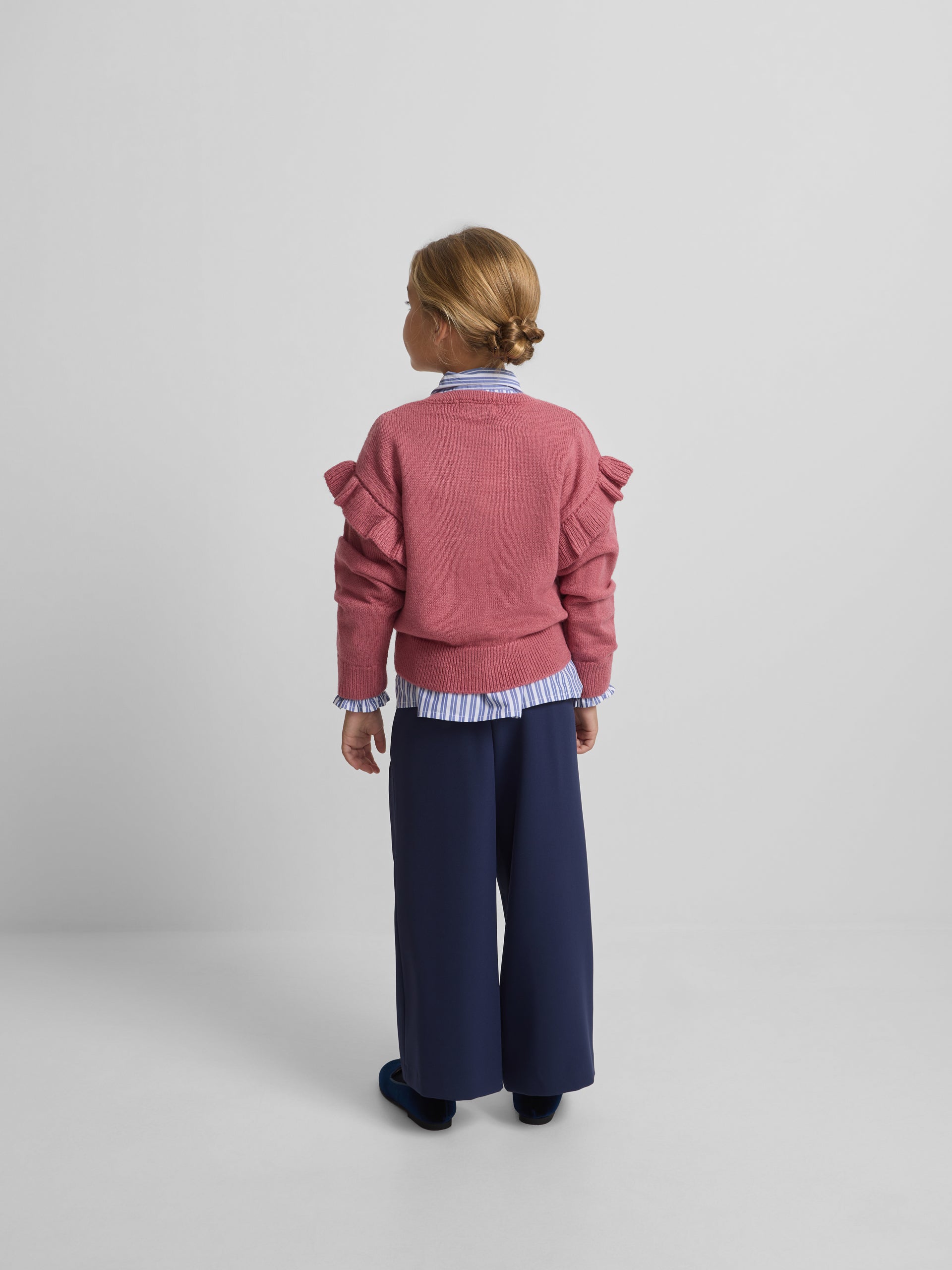 Jersey girl punto silbon rosa