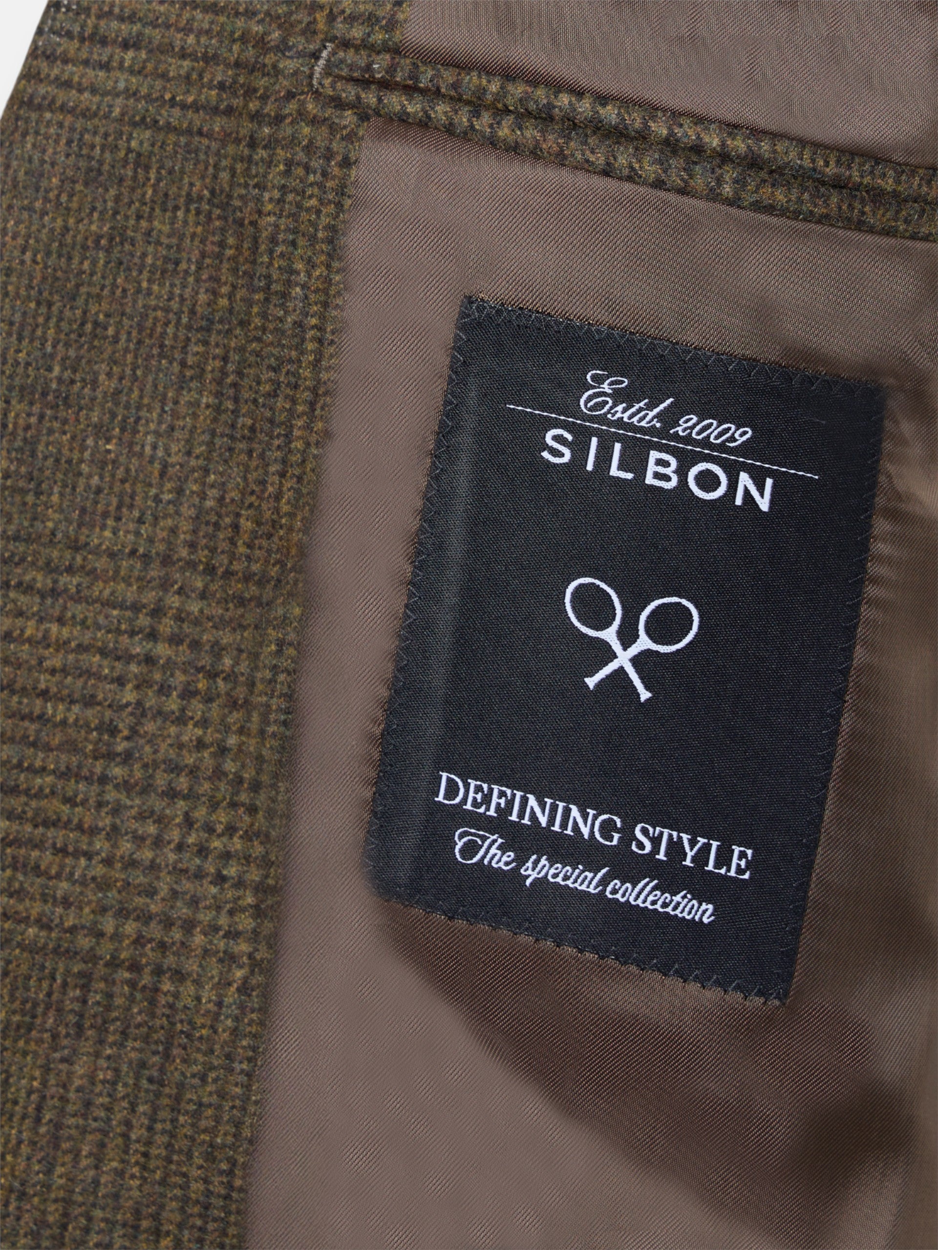 Chaleco traje unique gales verde marron