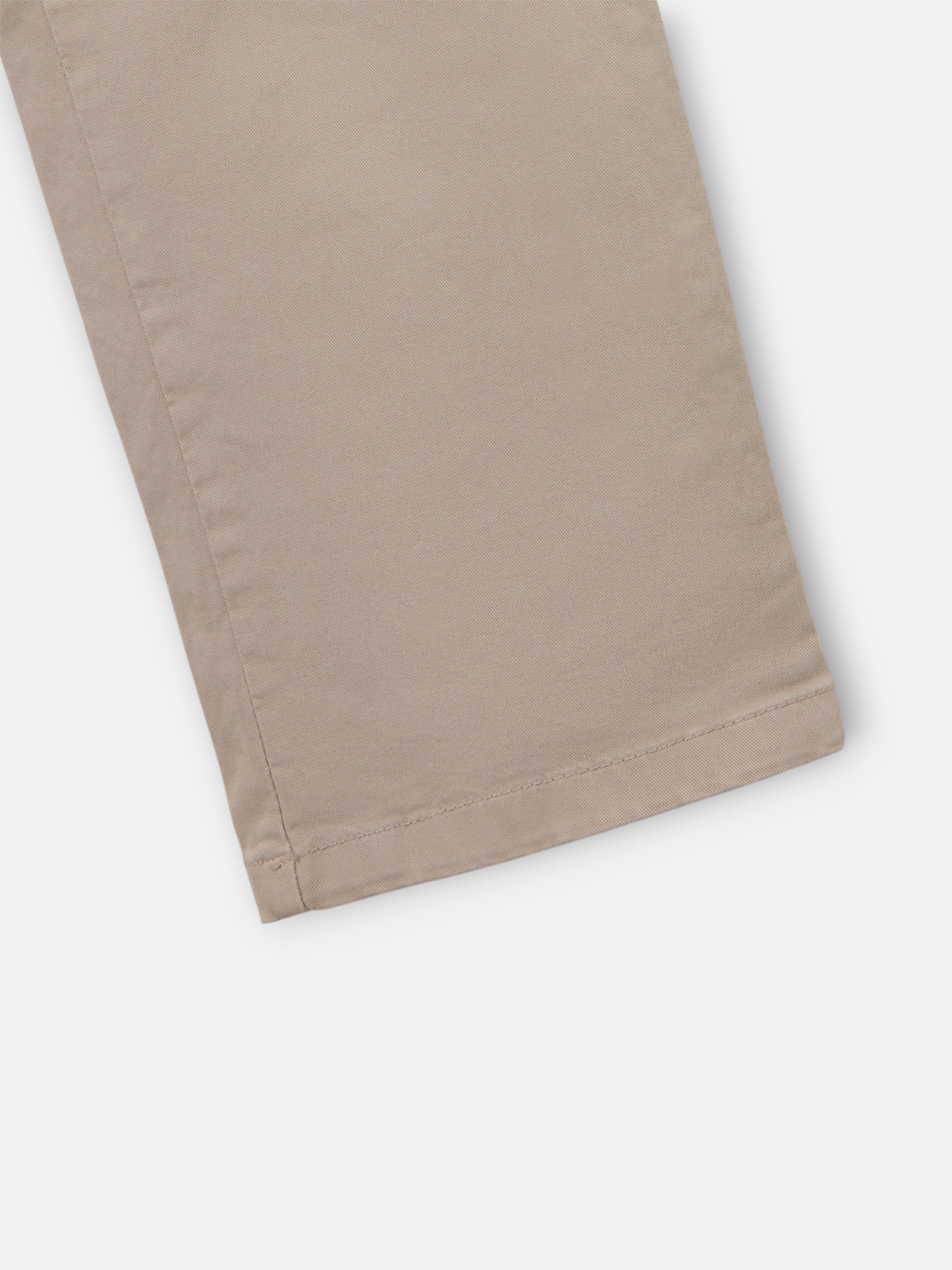 Beige pleated cargo jogger pants