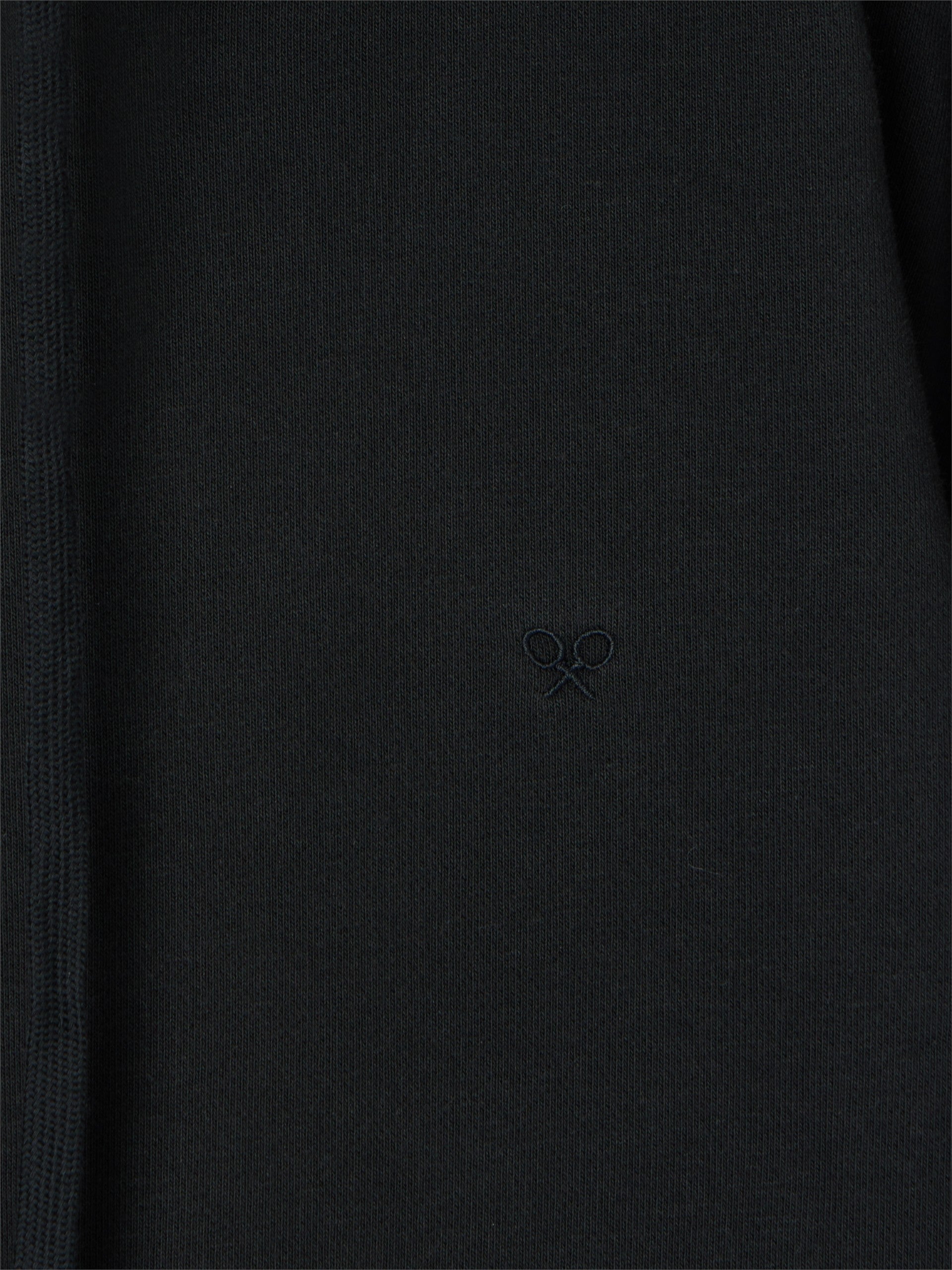 Sudadera dark hoodie relaxed fit negra