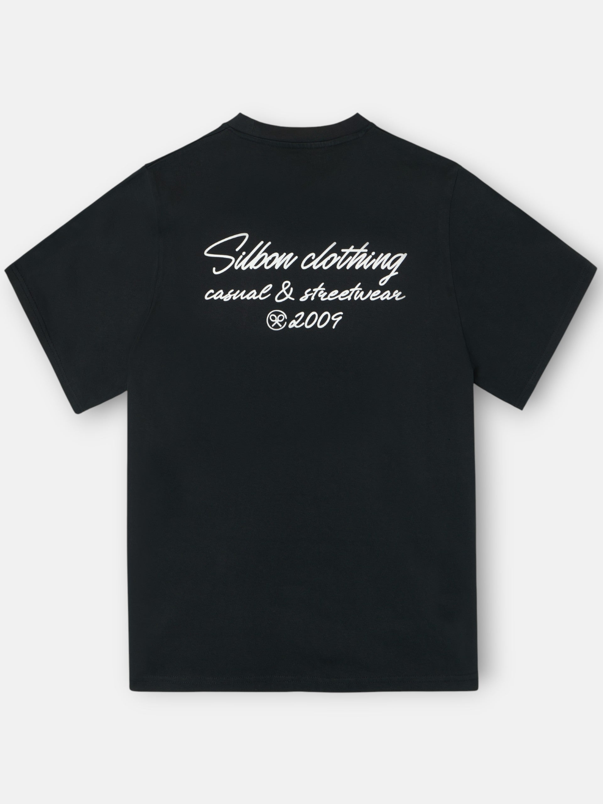 Camiseta dark special fit silbon clothing negra