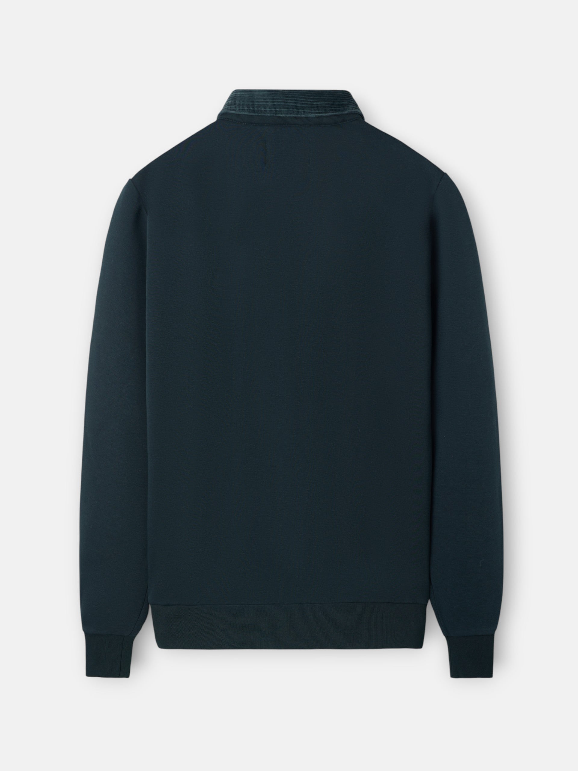 Forro polar canguro verde medio