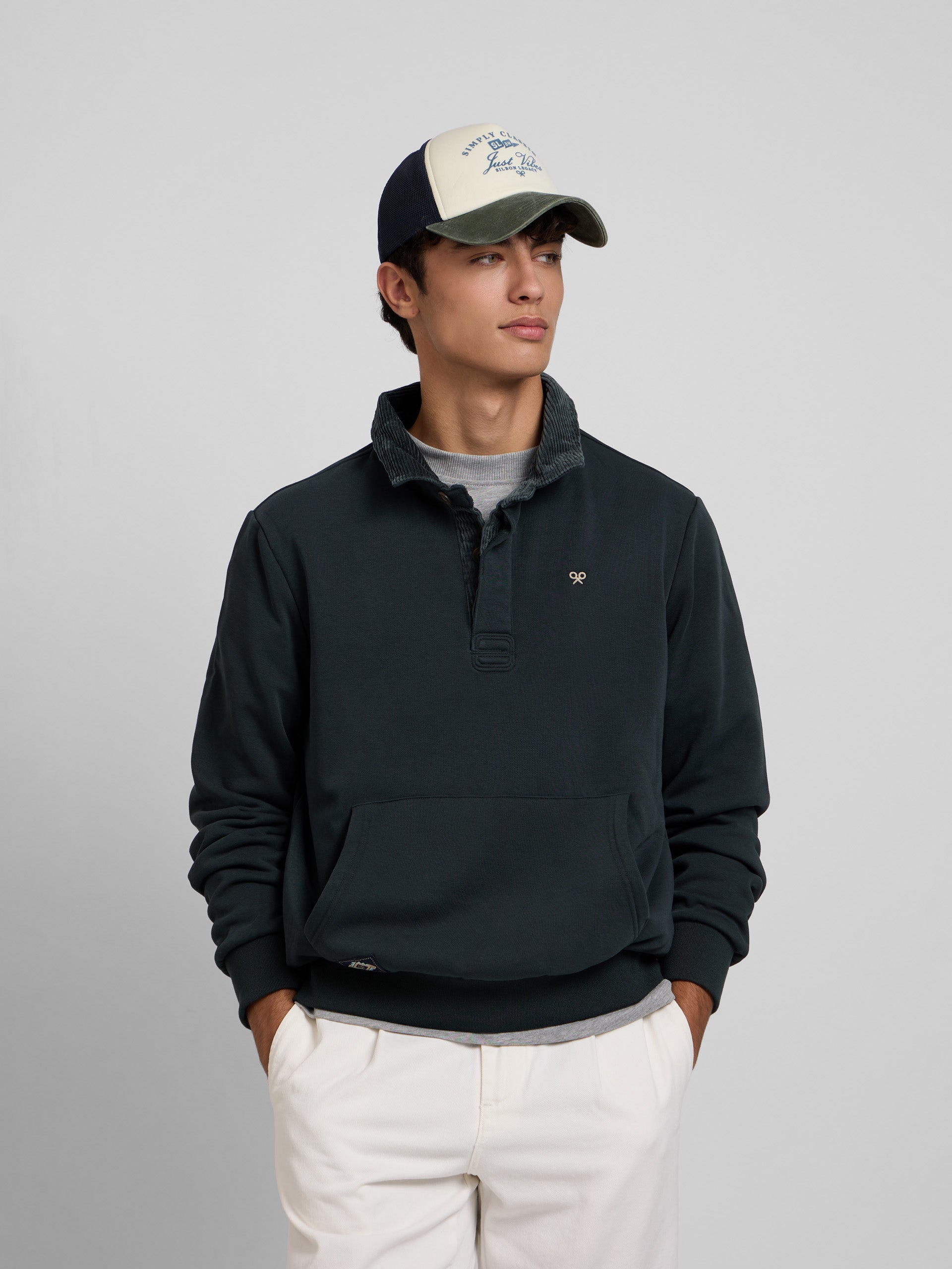 Medium Green Kangaroo Fleece