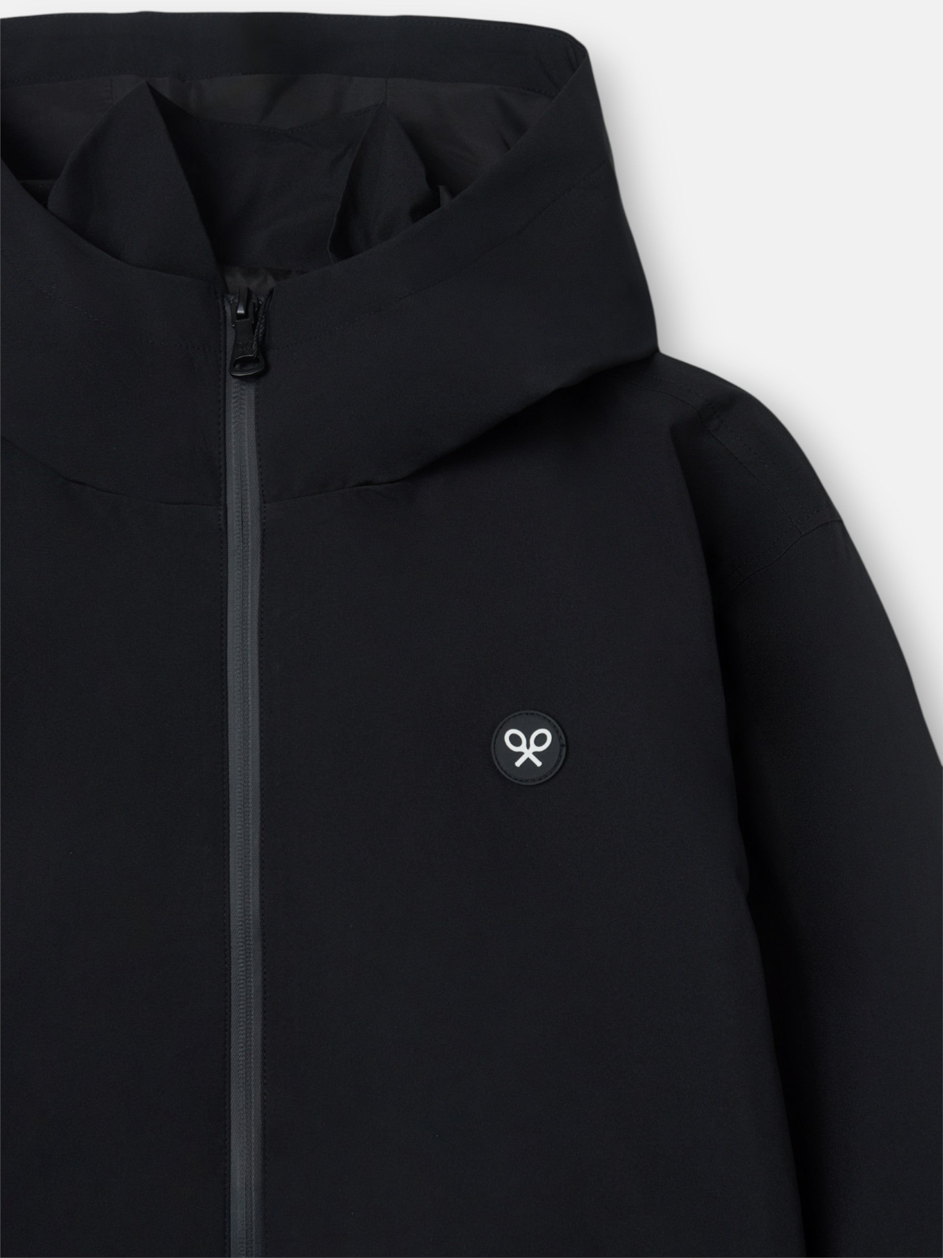 Cortavientos dark negro