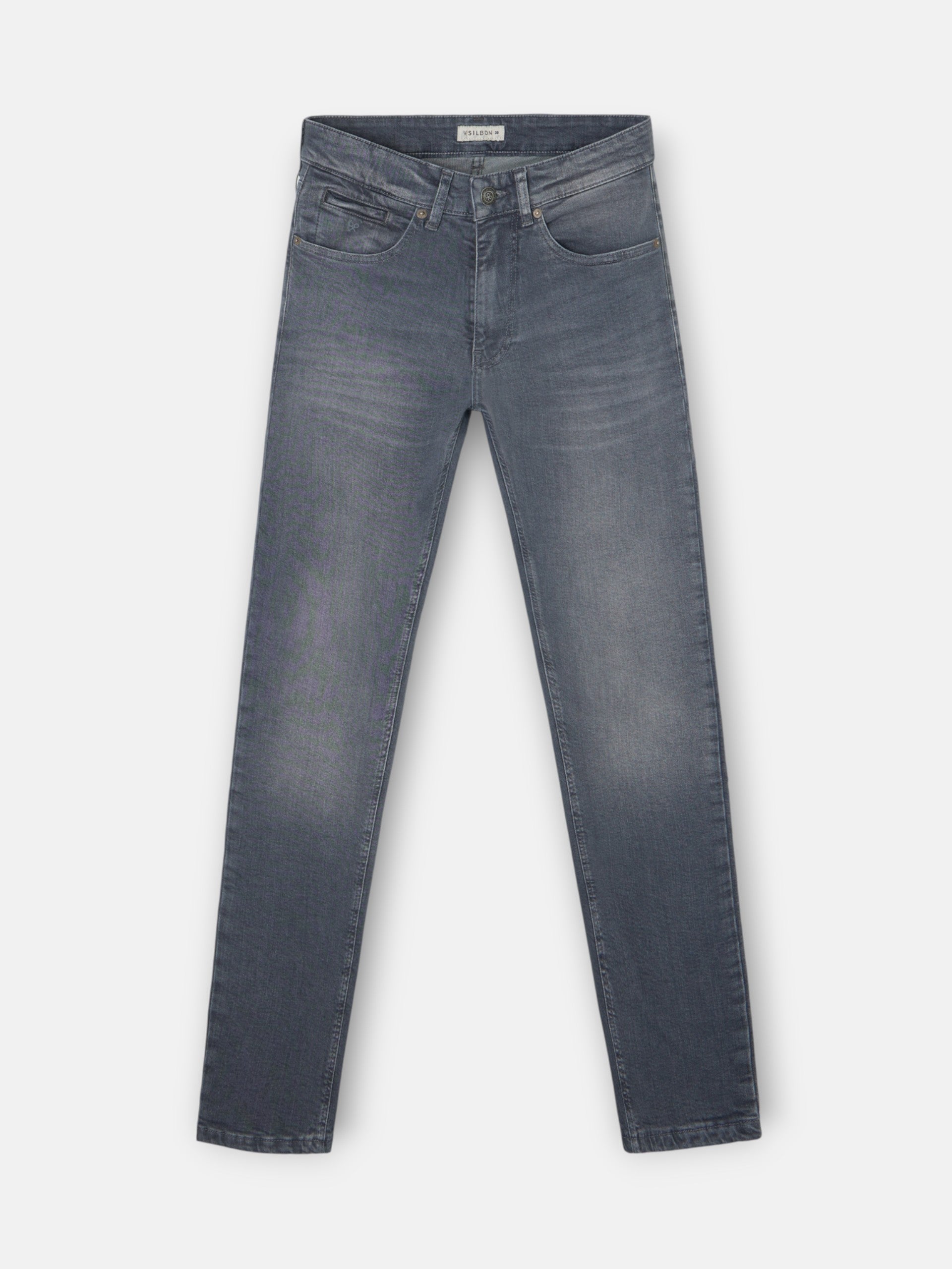 Pantalon sport dark jeans gris