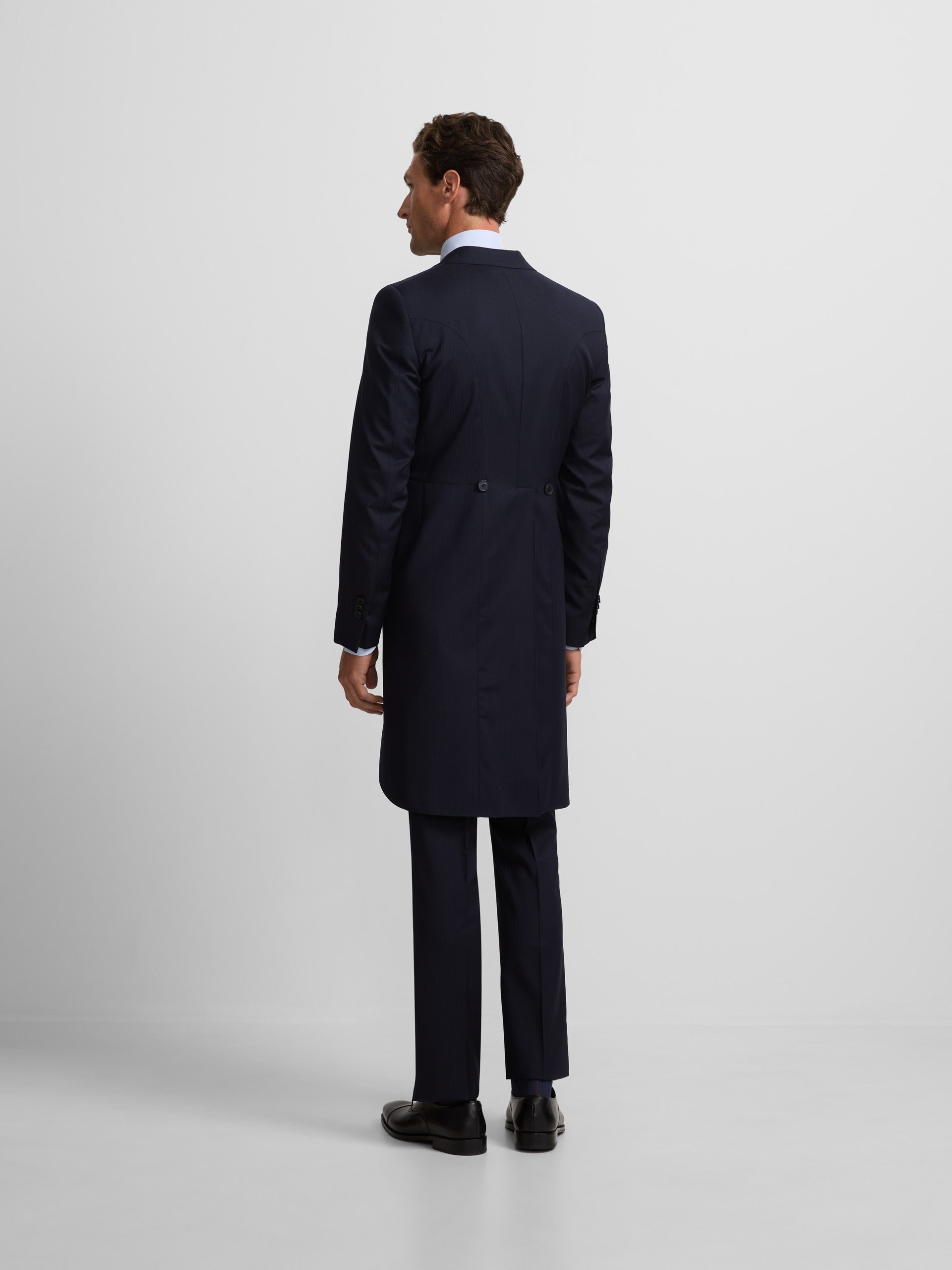 Levita cada espiga azul-marinho