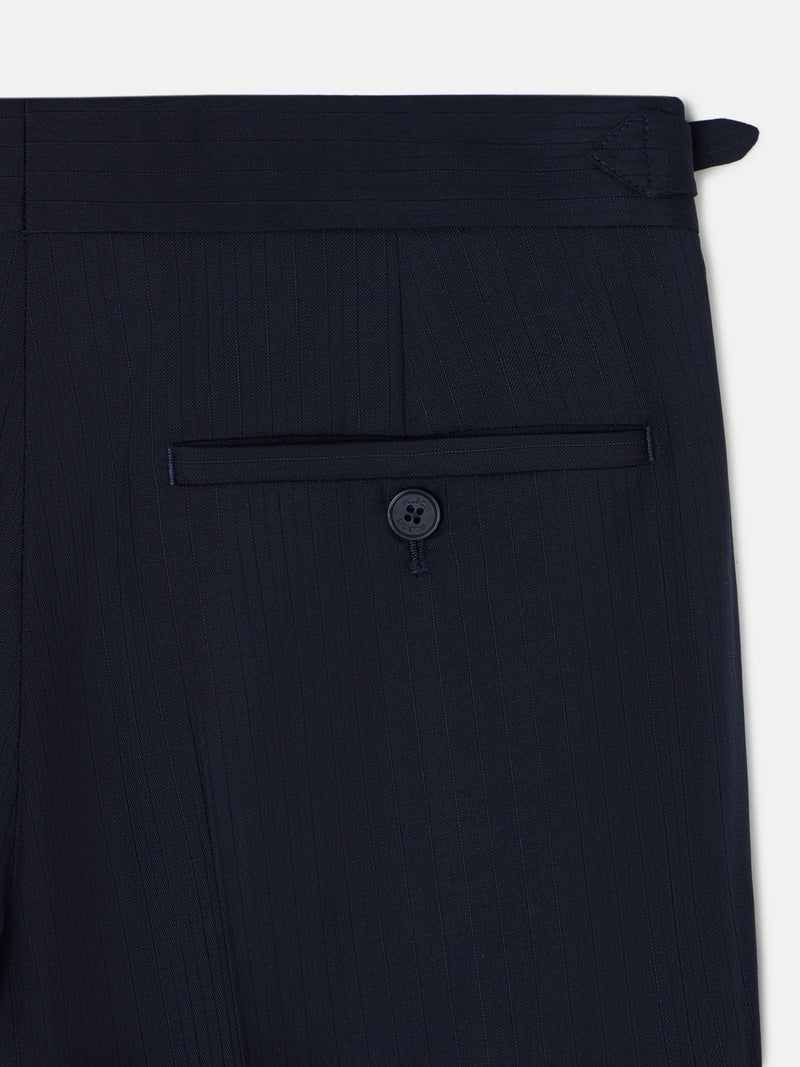 Pantalon chaque espiga azul marino