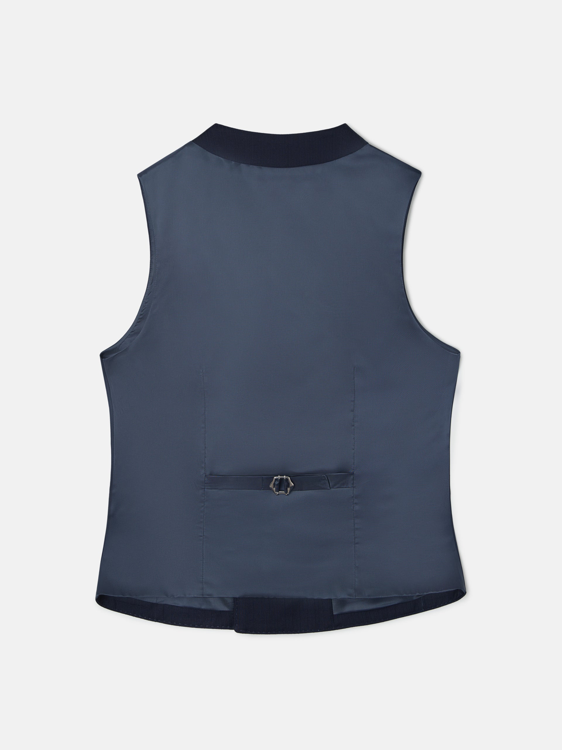 Chaleco chaque espiga azul marino