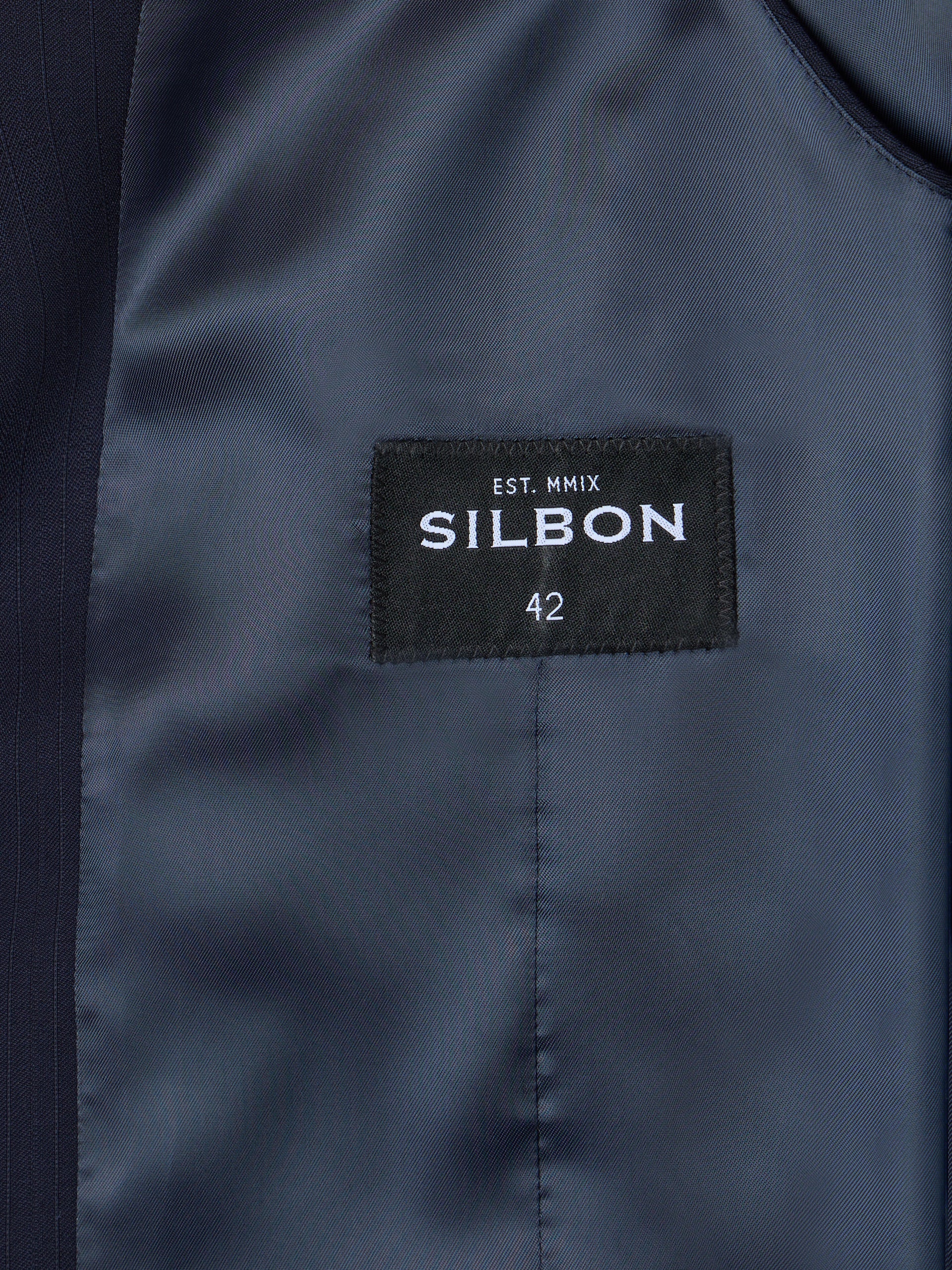 Chaleco chaque espiga azul marino