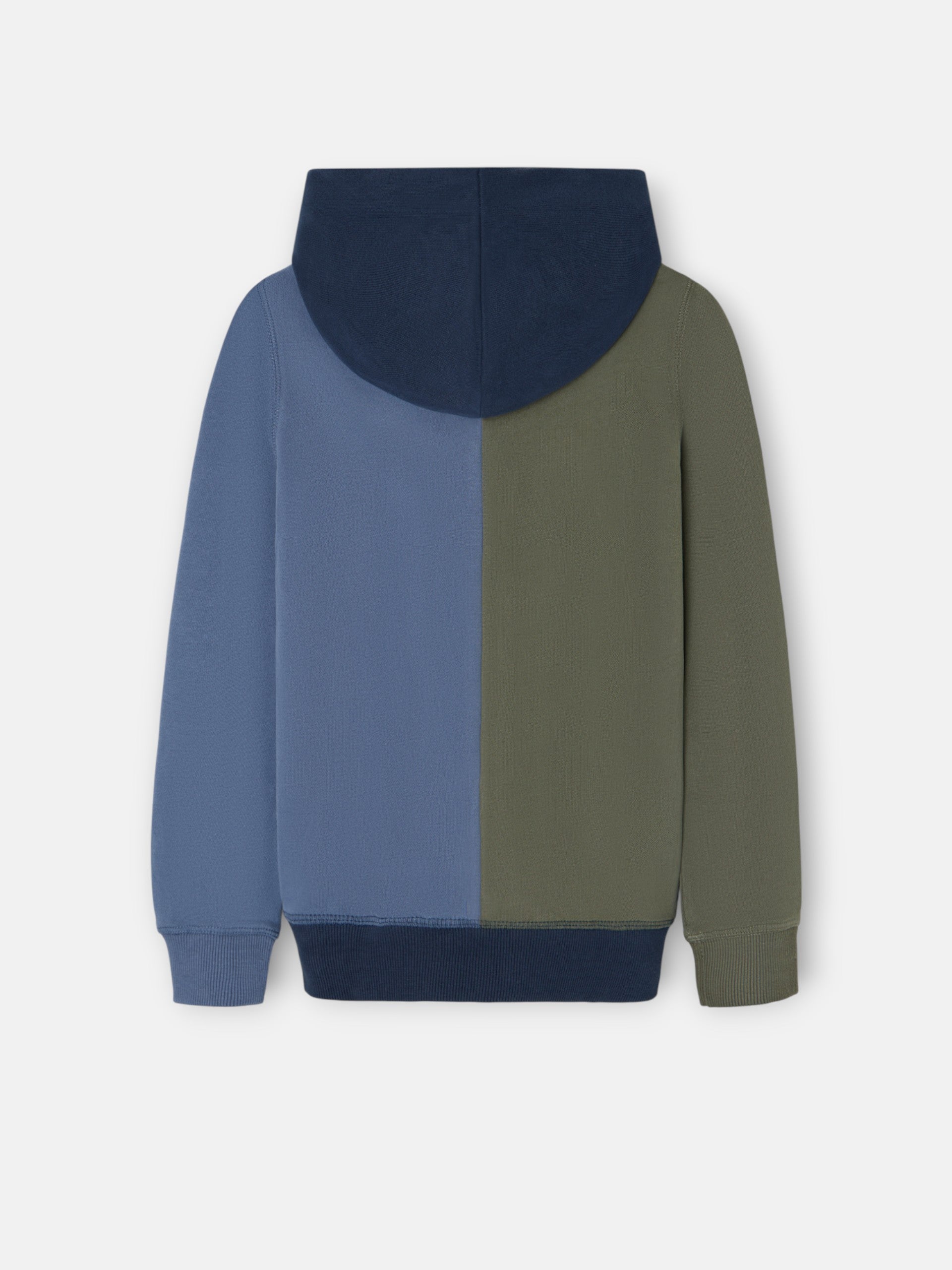 Sudadera kids hoodie multicolor azul verde