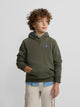 Sudadera kids hoodie cordon etnico verde