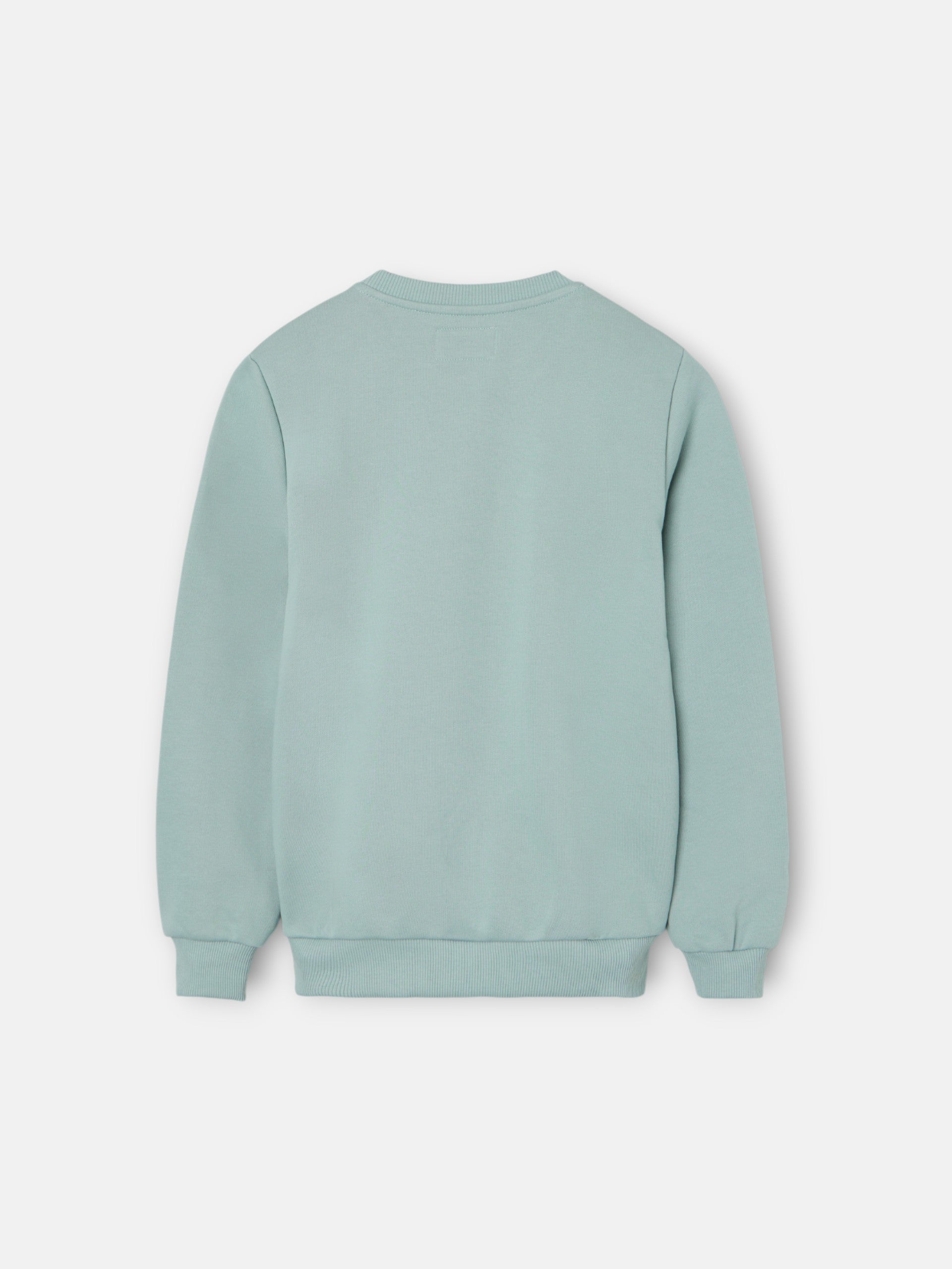 Kids' green minilogo sweatshirt