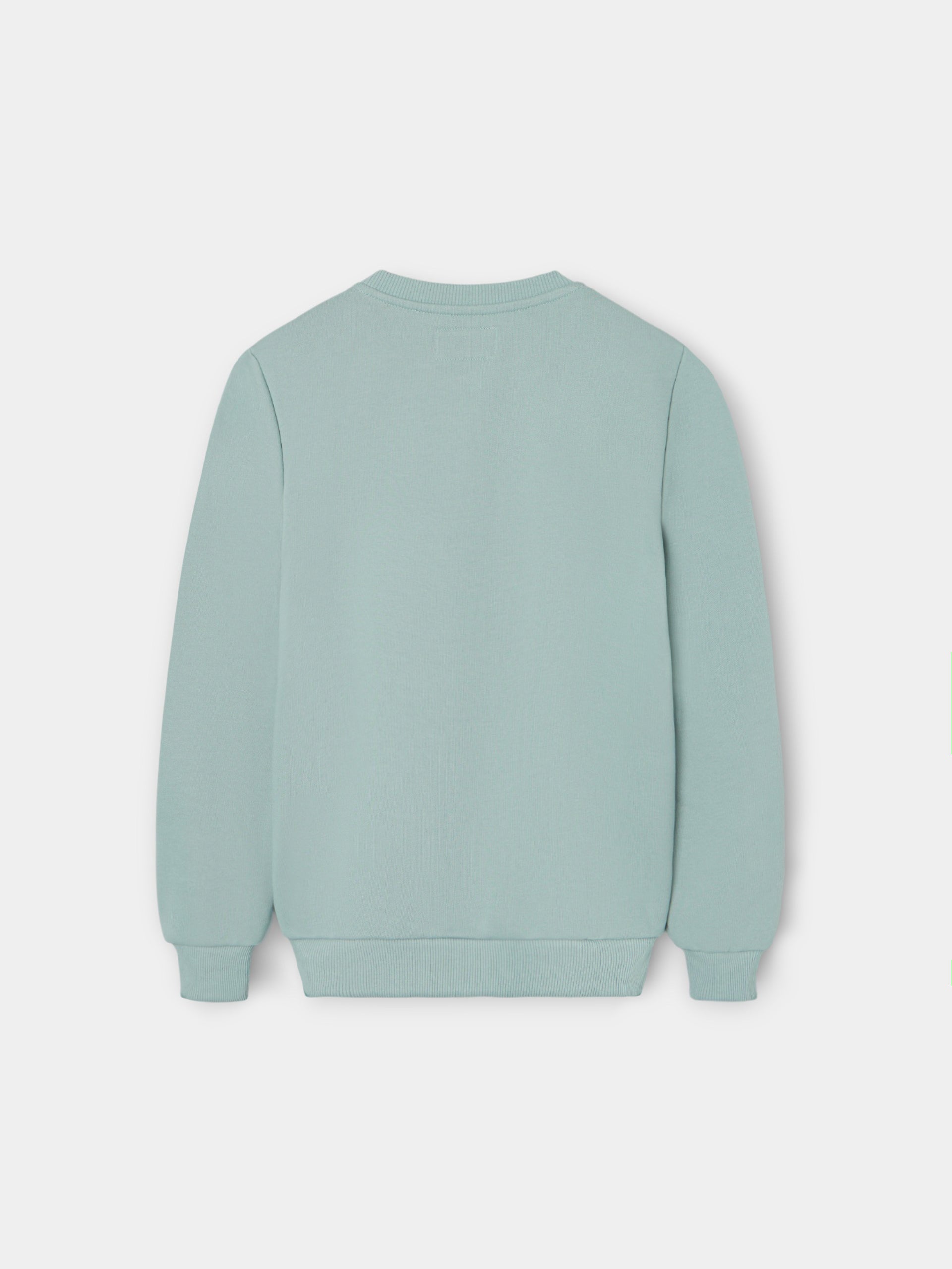 Sweatshirt kids minilogo verde