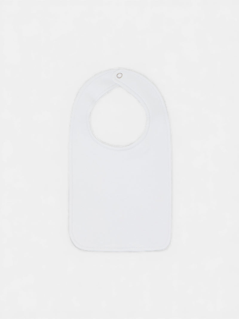 Baby bib mini racket light blue