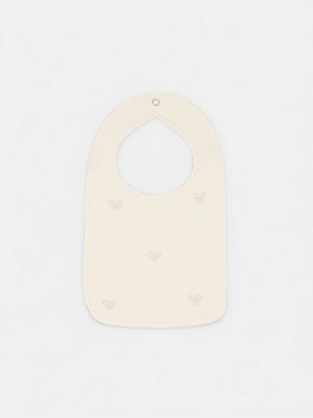 Baby bib mini racket medium beige