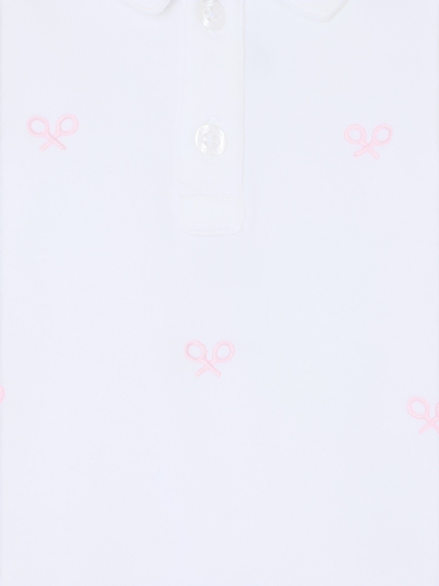 Body baby manga larga multiraqueta rosa