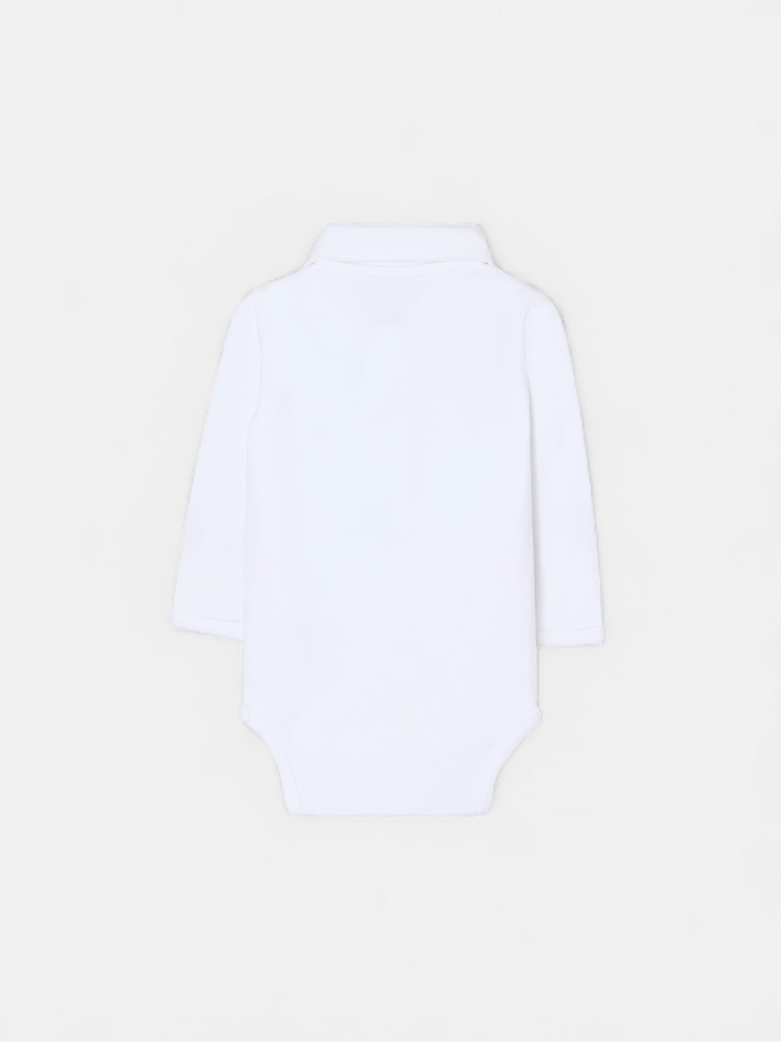 Body baby manga larga multiraqueta rosa