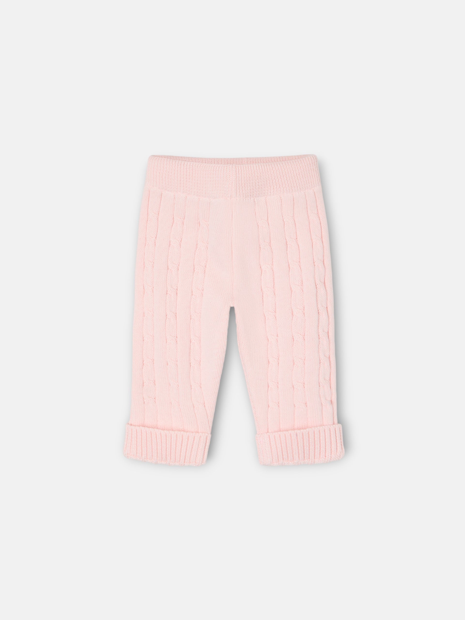 Ensemble de huit pièces Baby Silbon rose