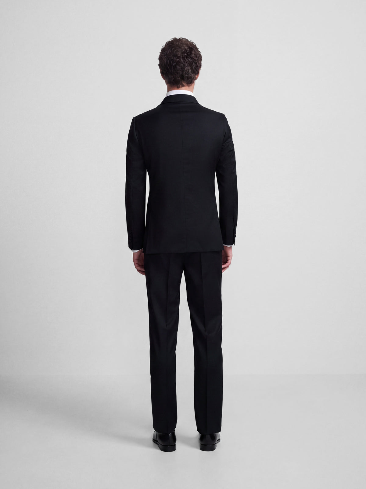 Americana esmoquin cruzado classic negro
