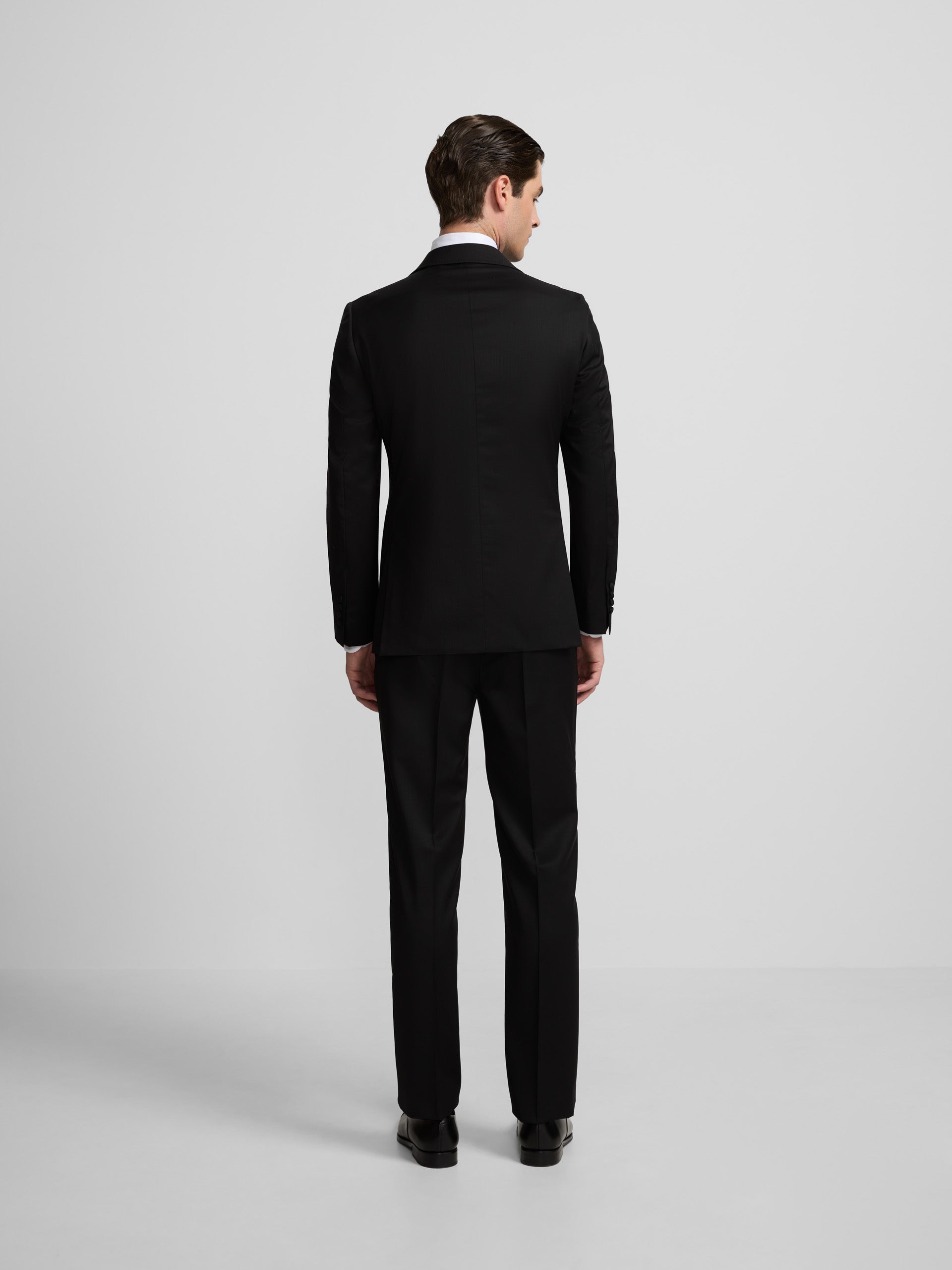 Americana esmoquin cruzado classic negro