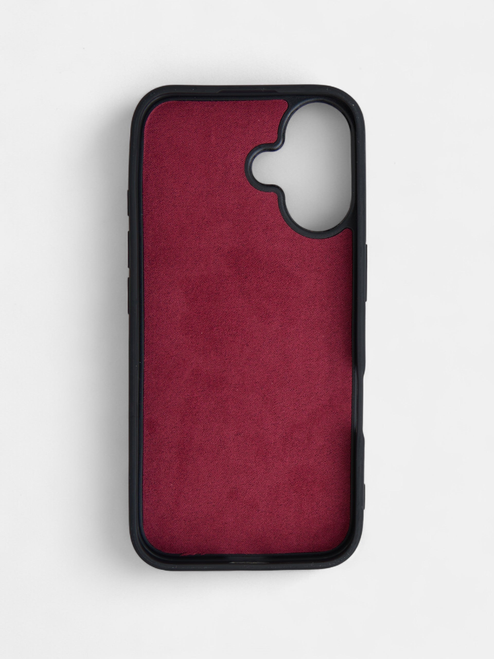 Burgundy racket mobile case