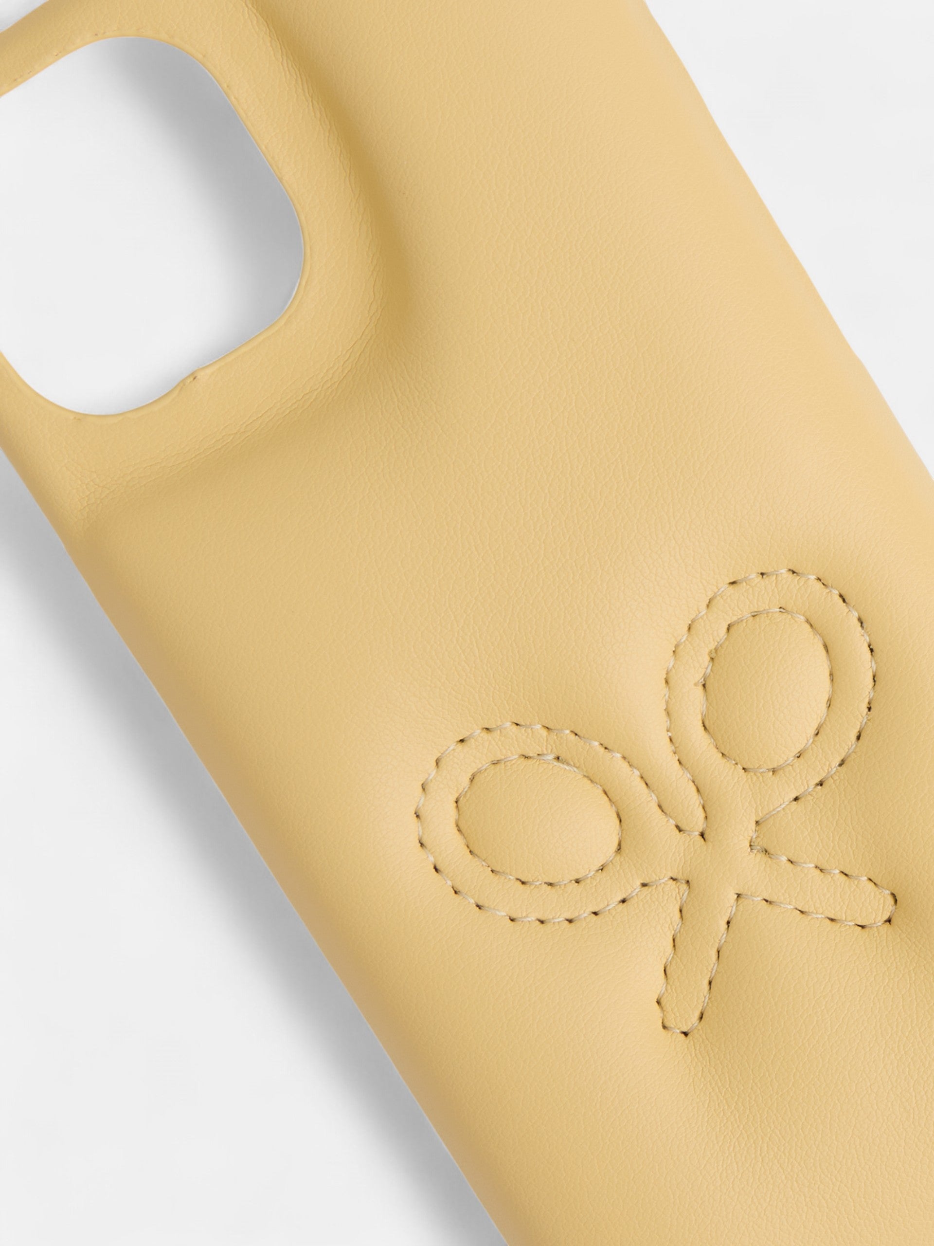 Yellow racket mobile case