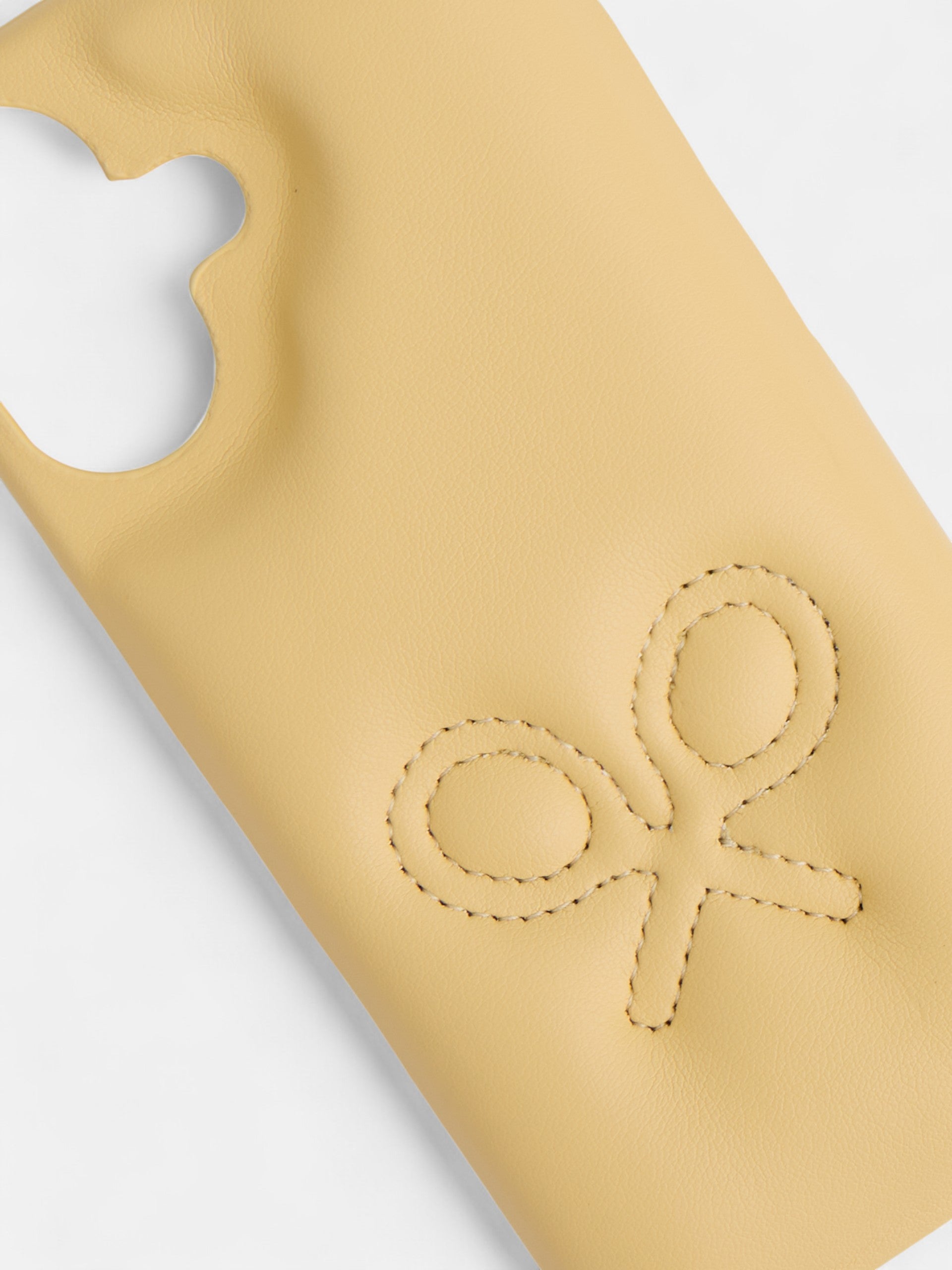 Yellow racket mobile case