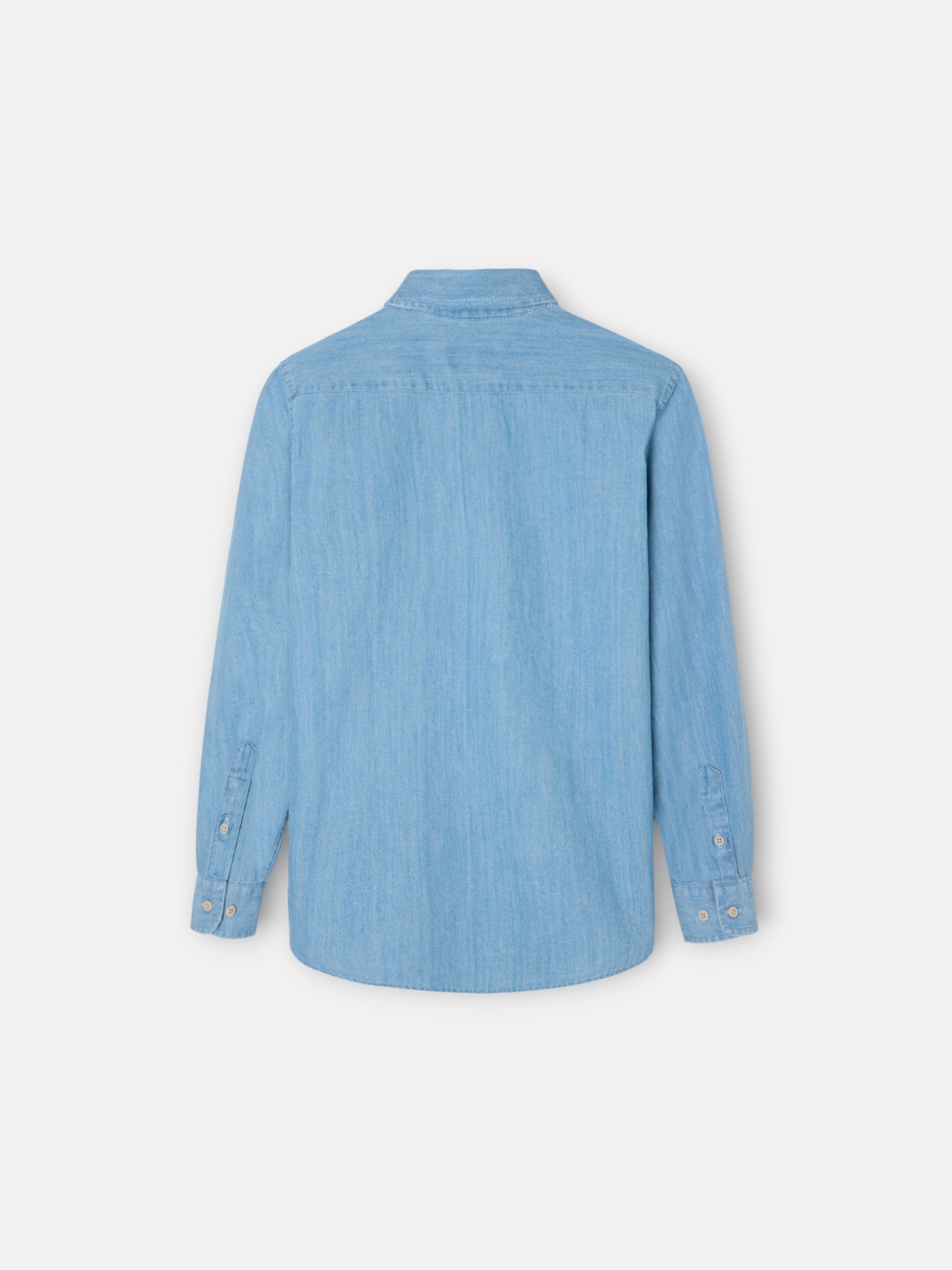 Polera sport kids denim azul claro